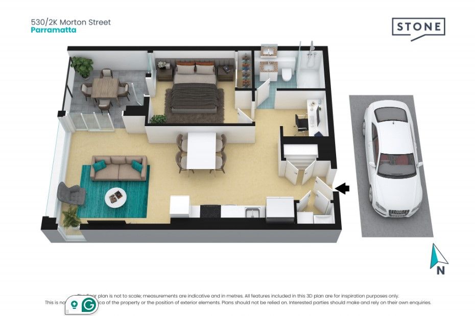 Modern Apartment in River Precinct