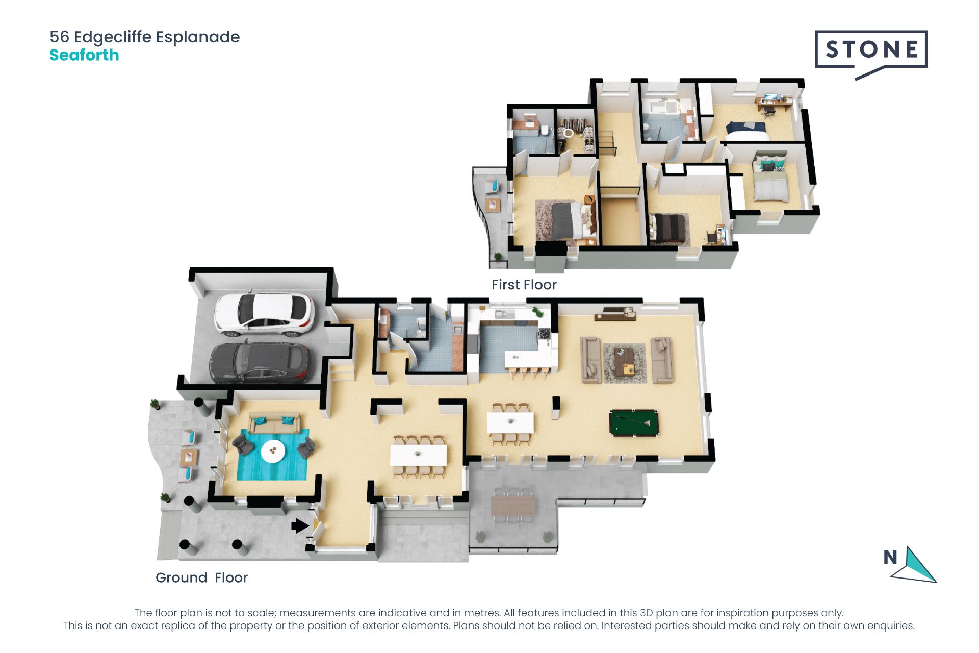 Stylish entertainer with level lawns in premium street
