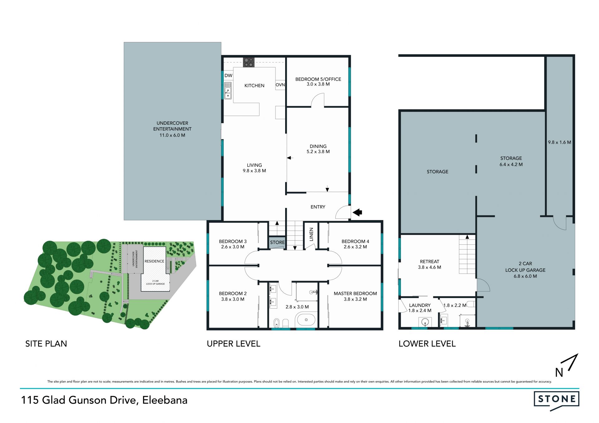 Family entertainer in reserve setting