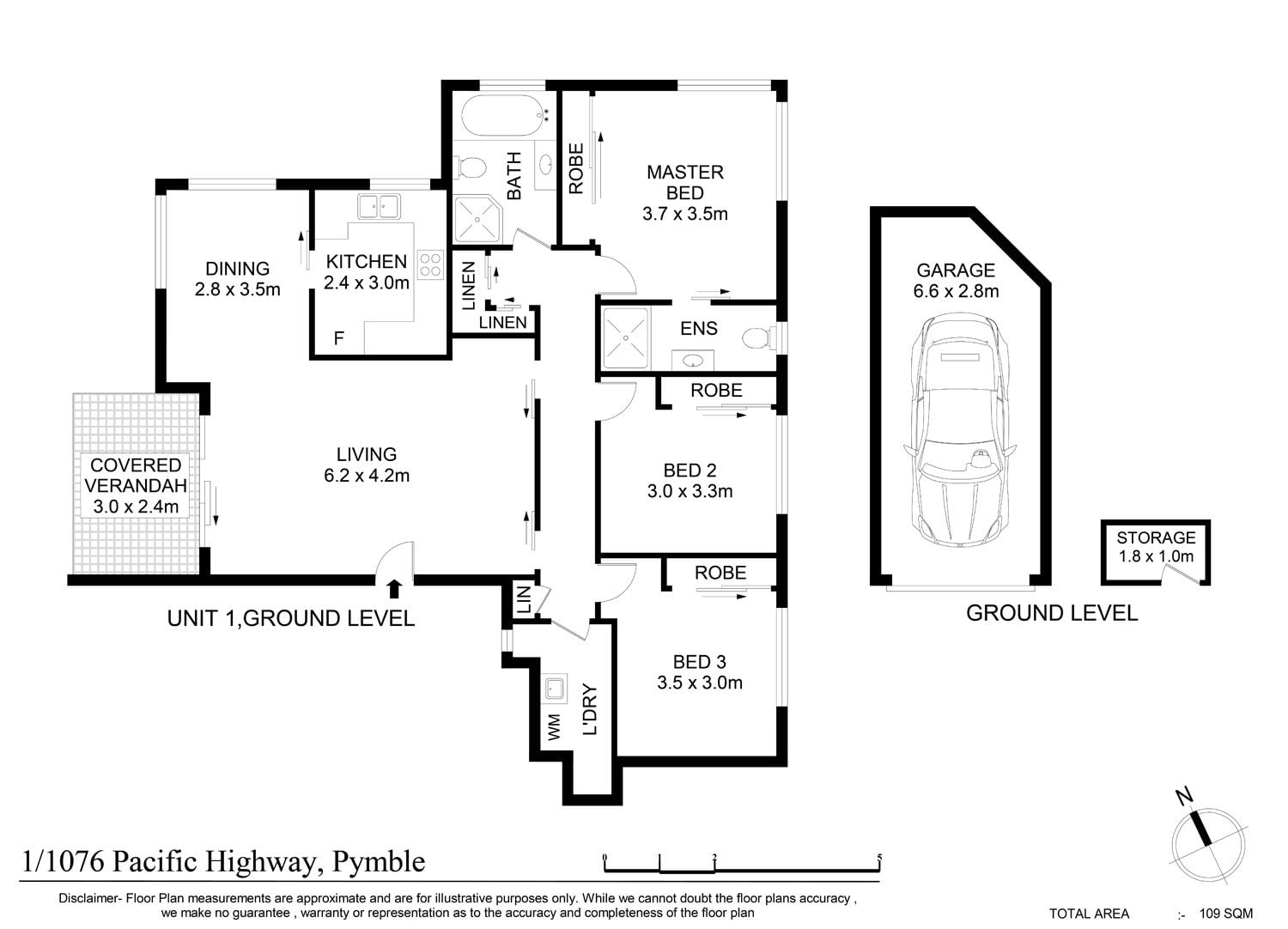 1/1076 Pacific Highway, Pymble