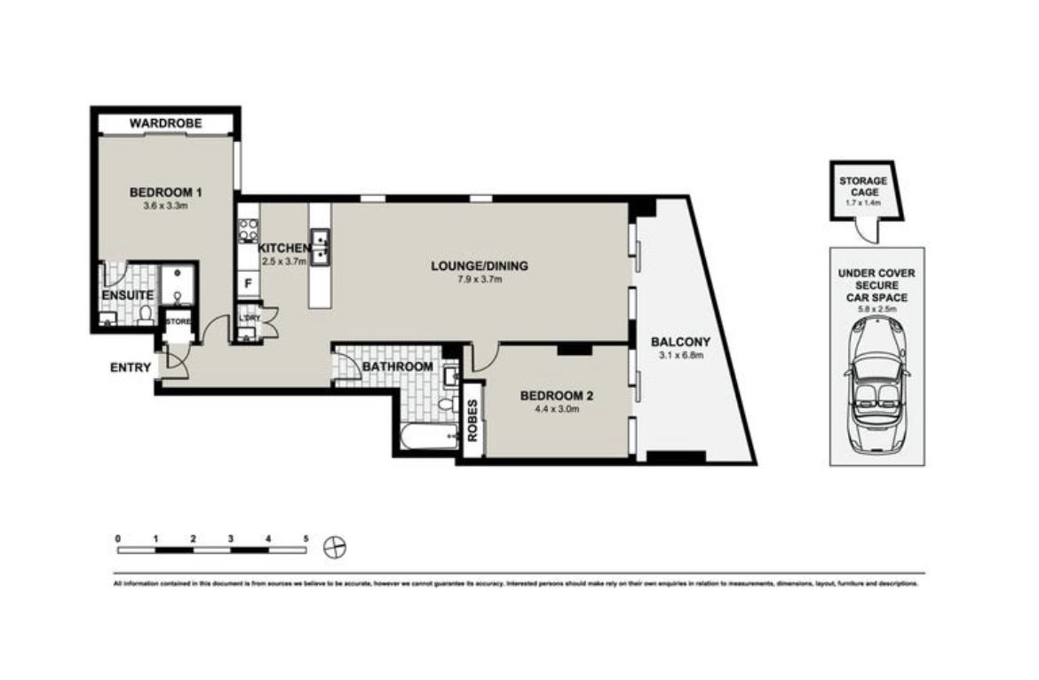 Modern apartment in Hornsby North Public School catchment