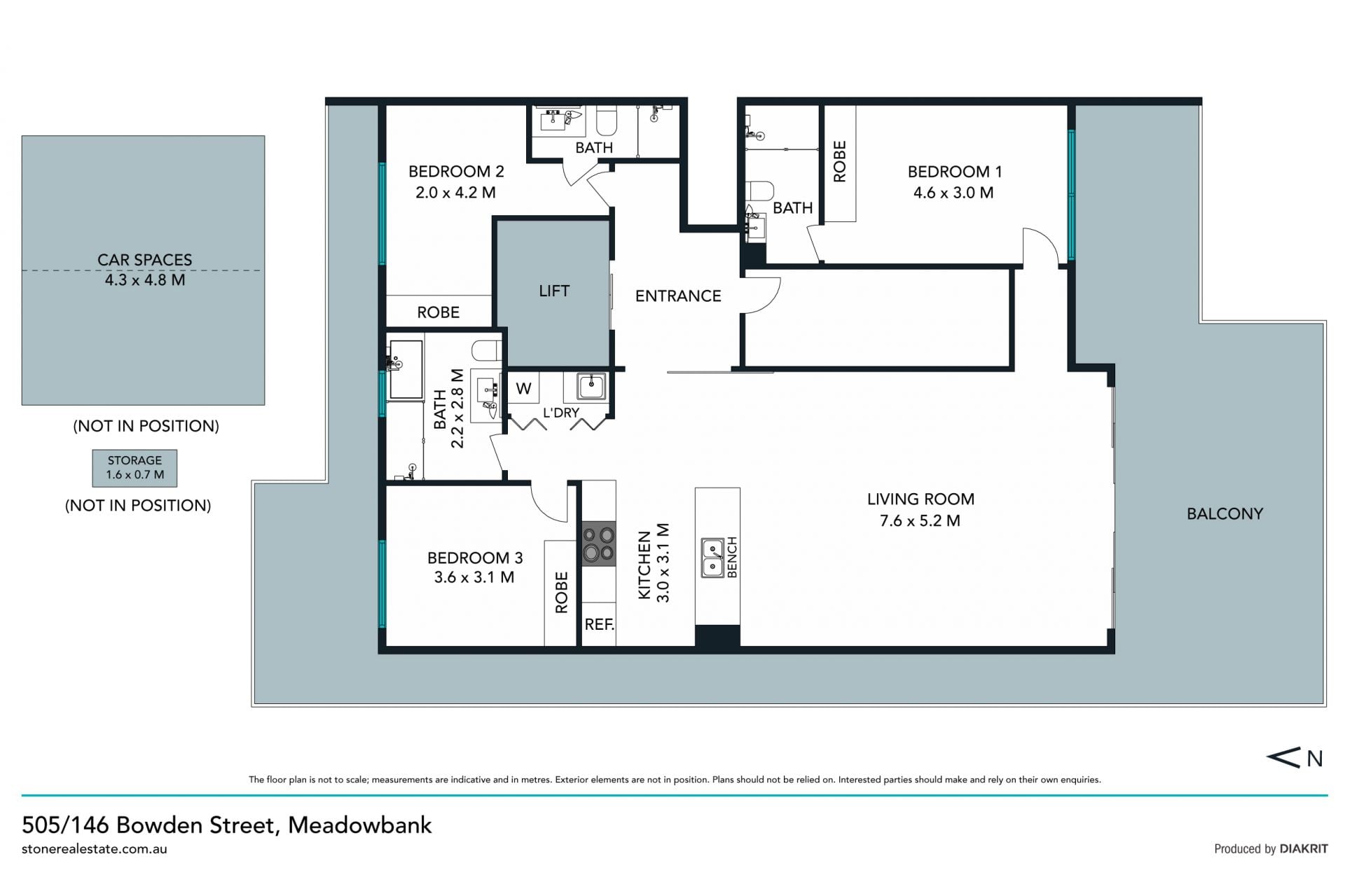 Penthouse living in a privileged waters edge location