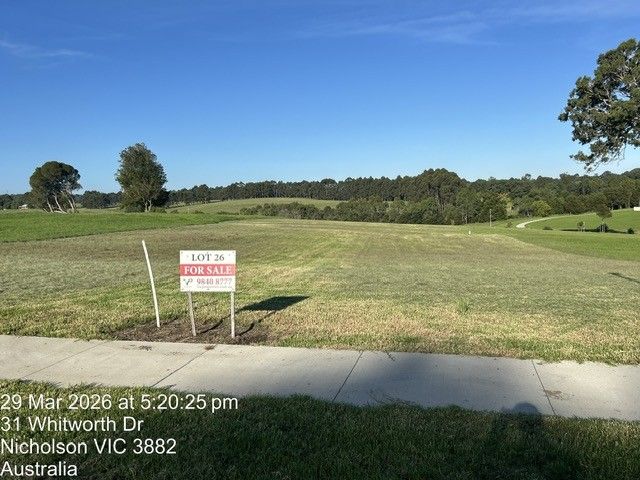 Lot 26/20 Southon Terrace, Nicholson VIC 3882