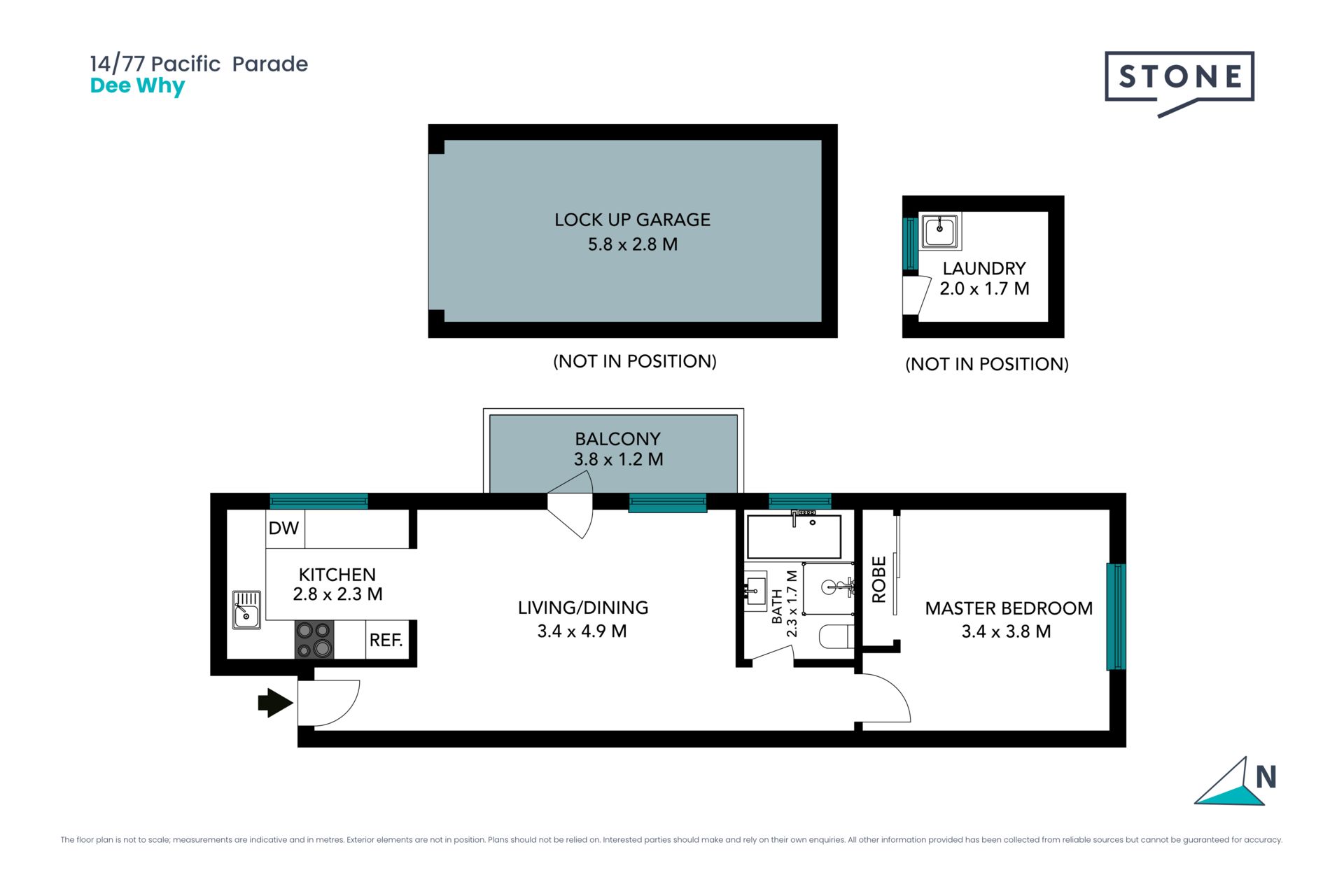 Perfect beachside apartment with convenience at your doorstep