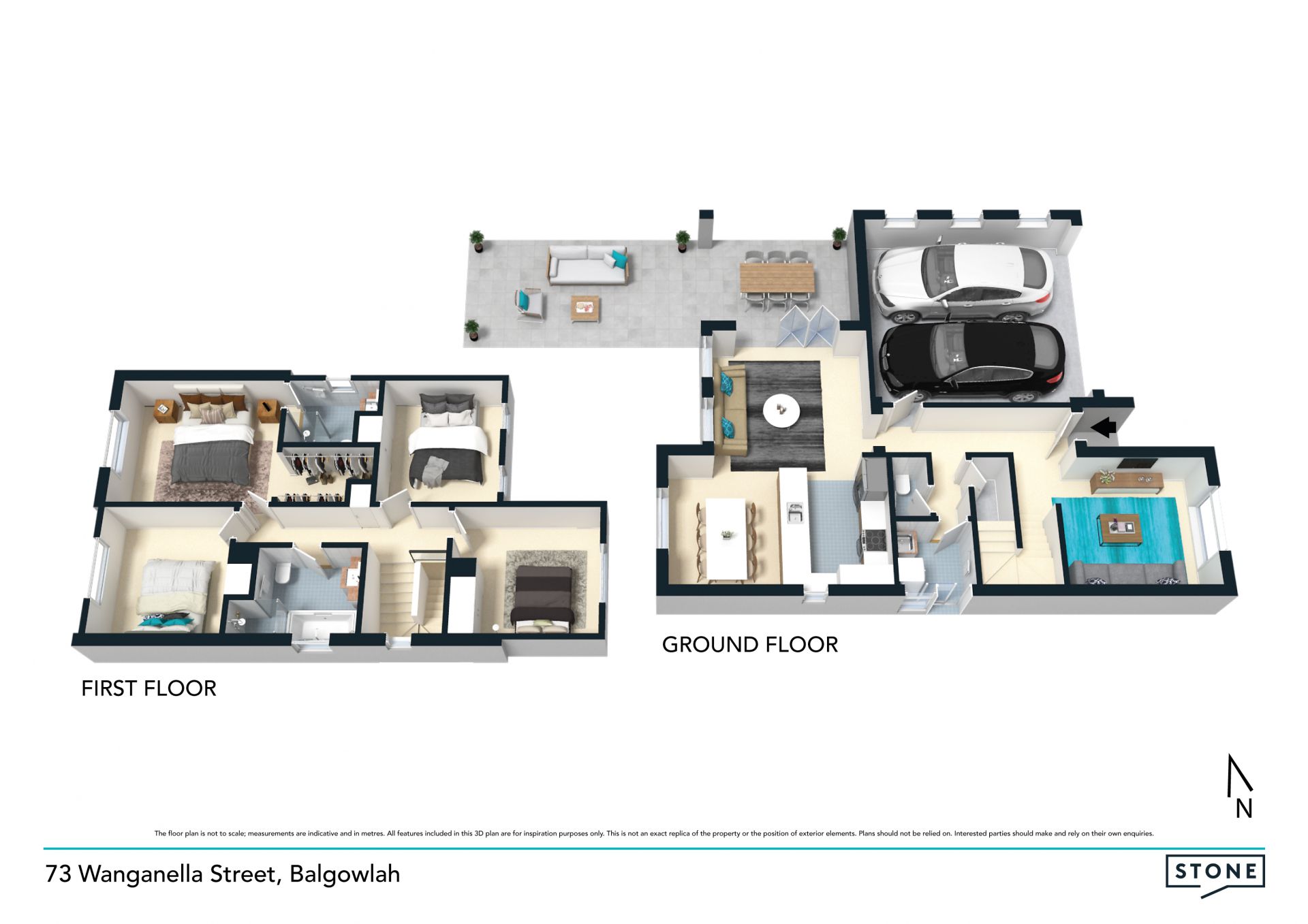 Classic modern lifestyle haven on easycare gardens