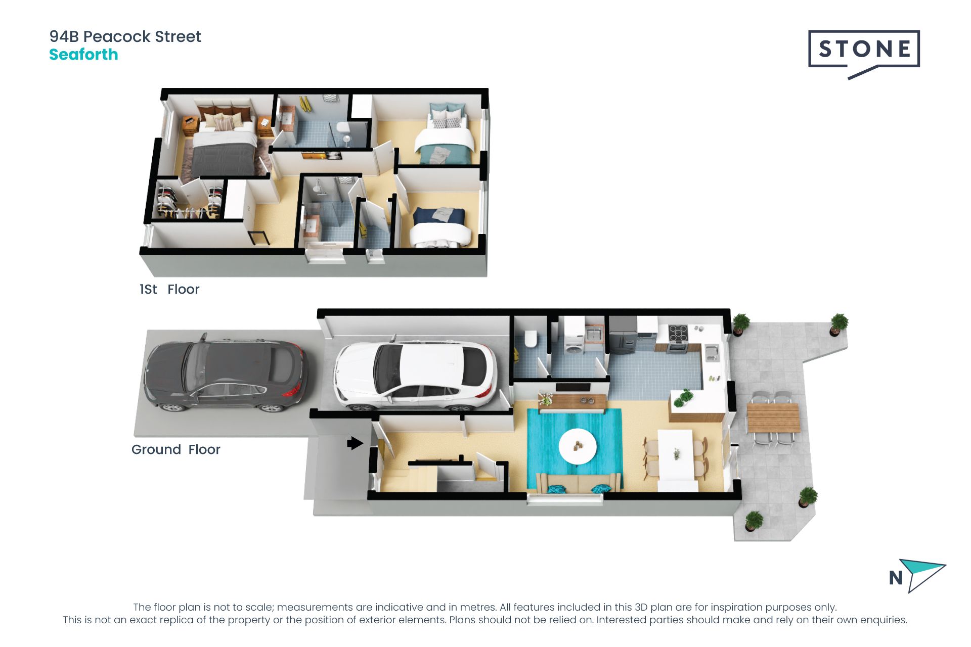 North facing, Torrens Title townhome in premium blue-chip location