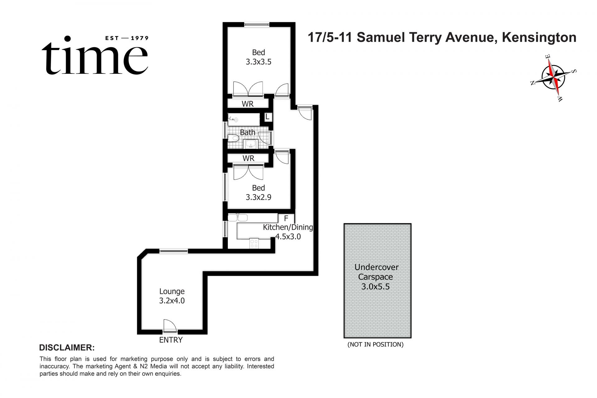 17/5-11 Samuel Terry Avenue, Kensington NSW