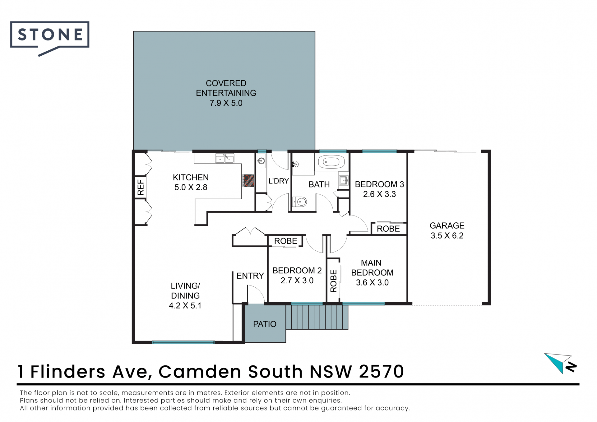 Charming 3-bedroom home in Camden South