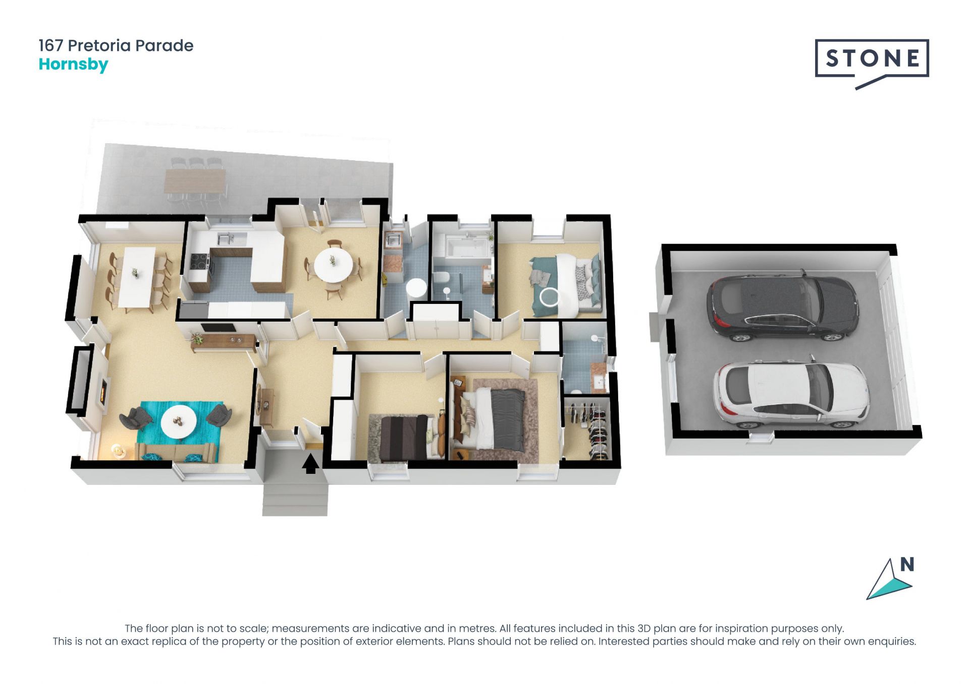 Single level family home in whisper quiet location