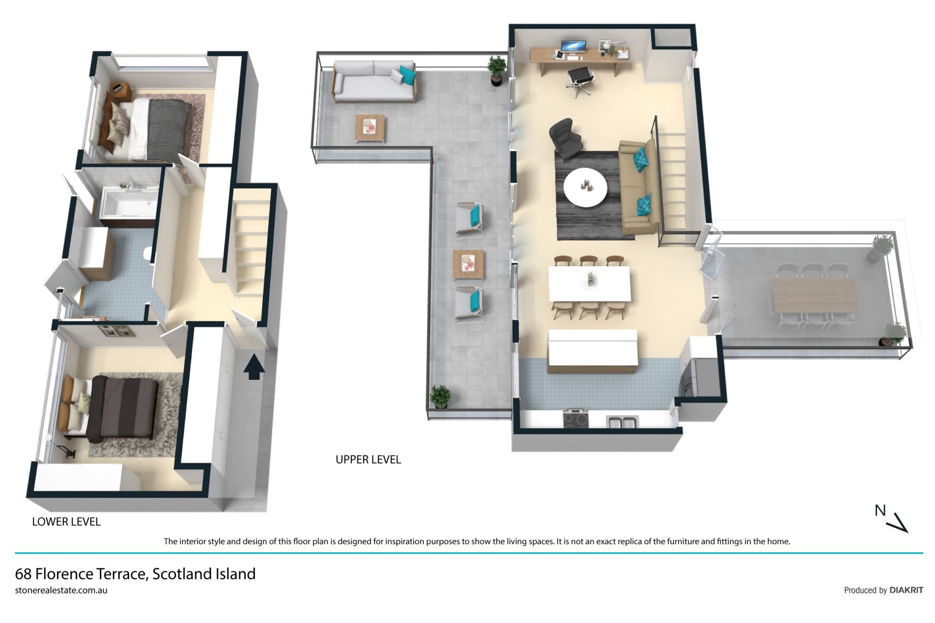 Open plan entertainer