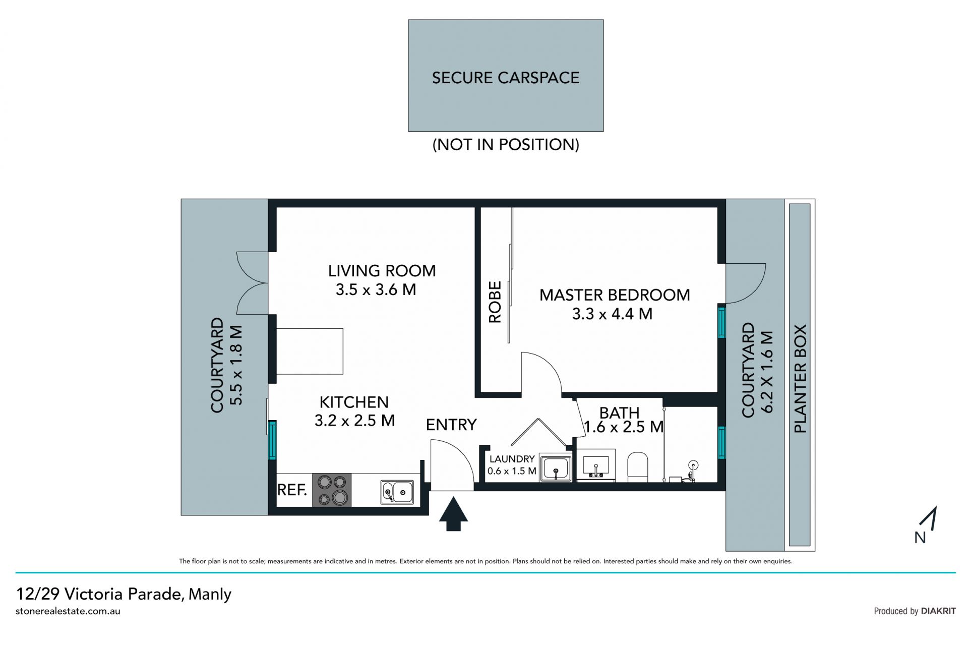 Ultimate garden apartment 100m from Manly beach