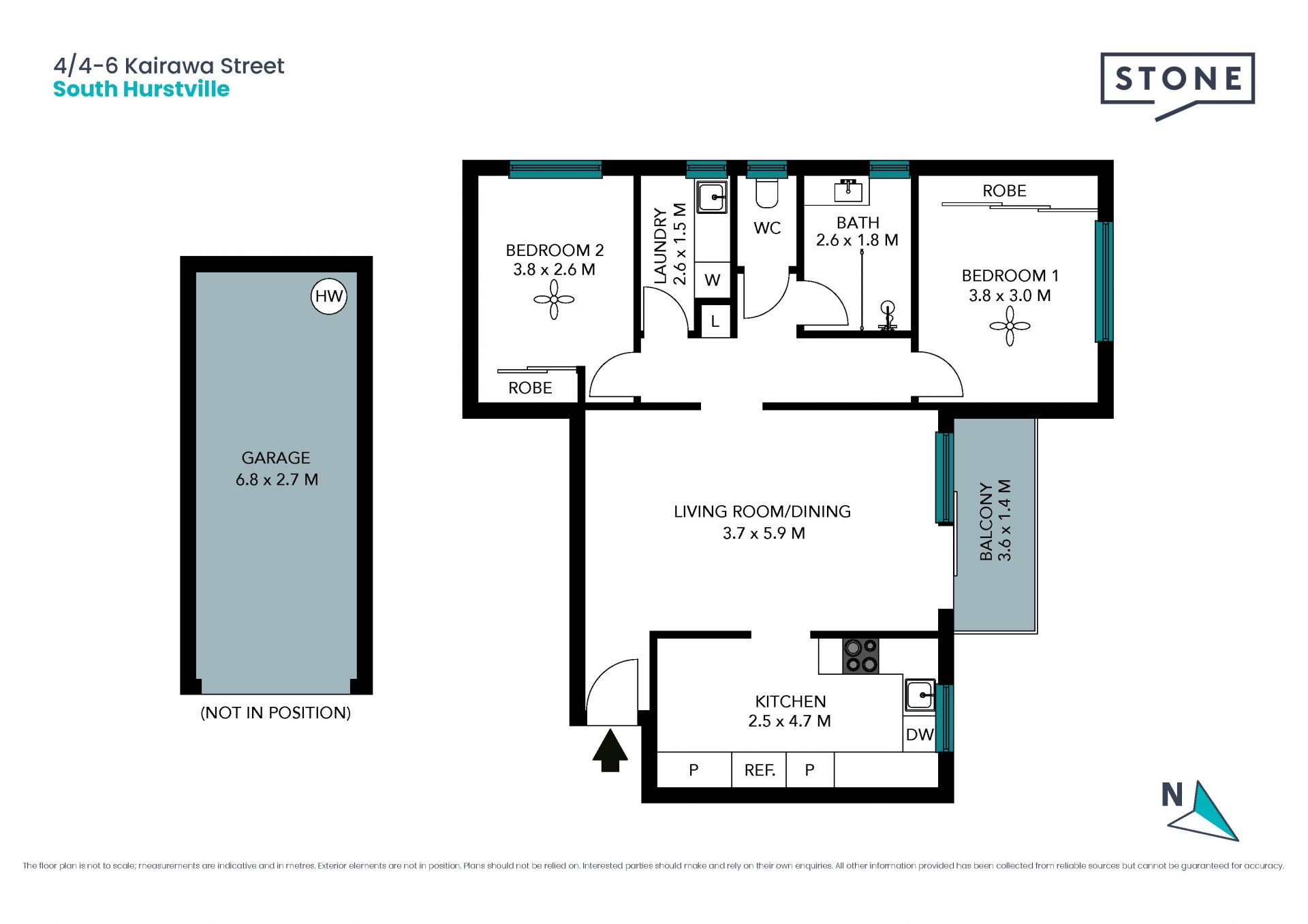 Chic renovated ground floor apartment in a prime location
