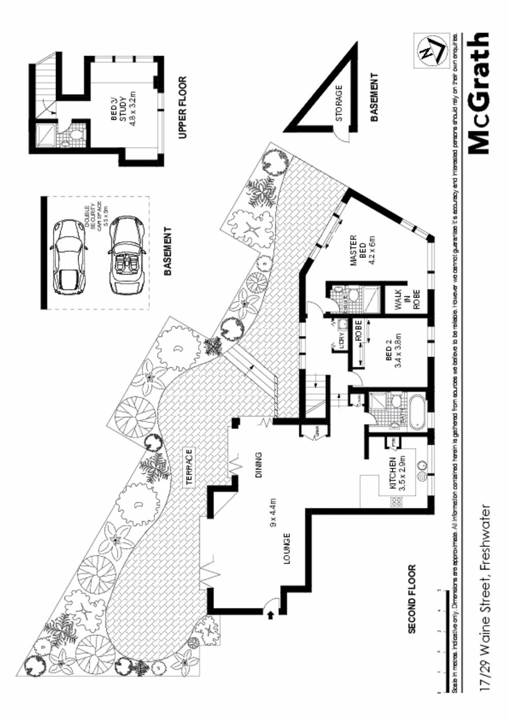 Inspiring split level sub-penthouse designed by Ray Fitz Gibbon