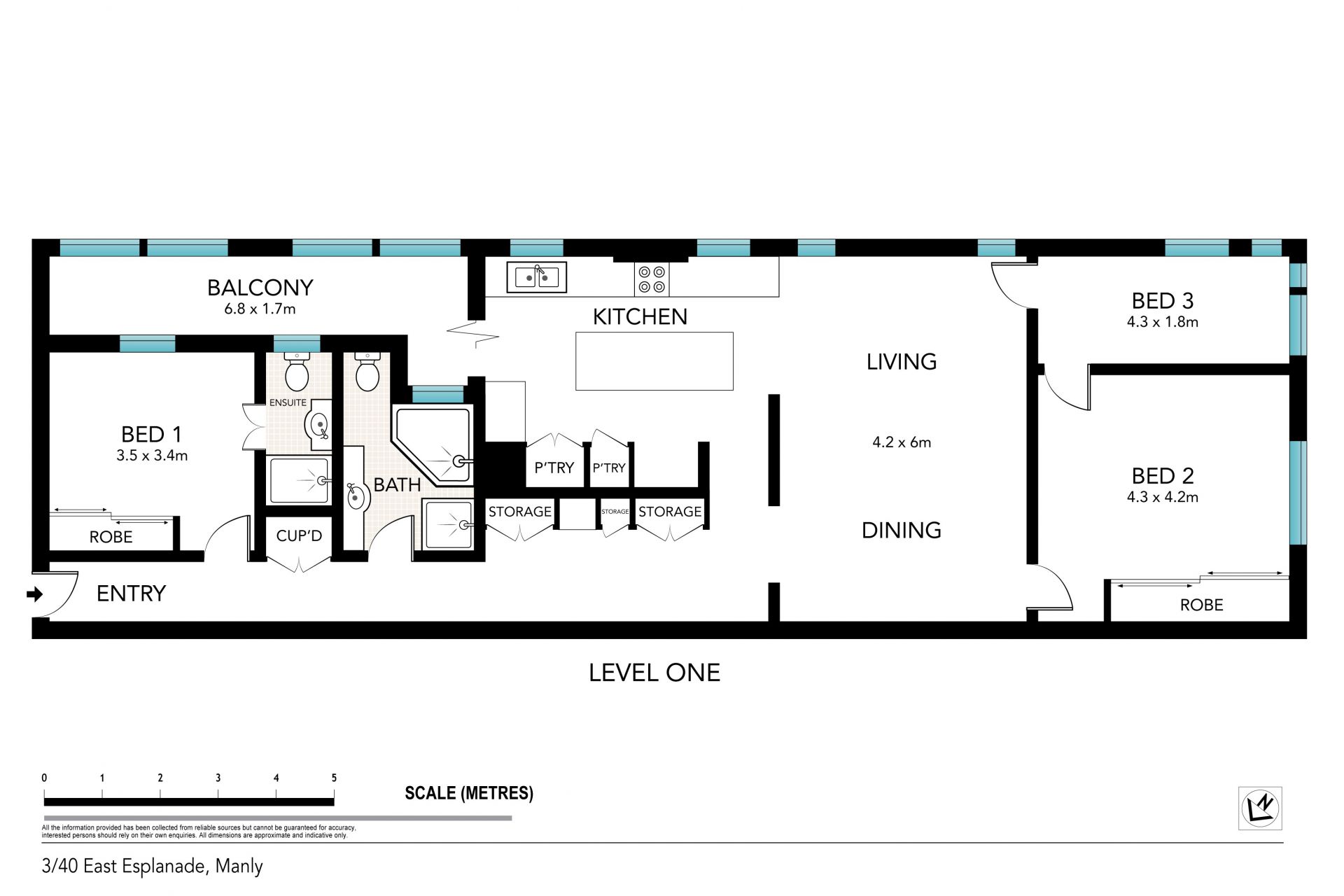 A central setting and harbour views
