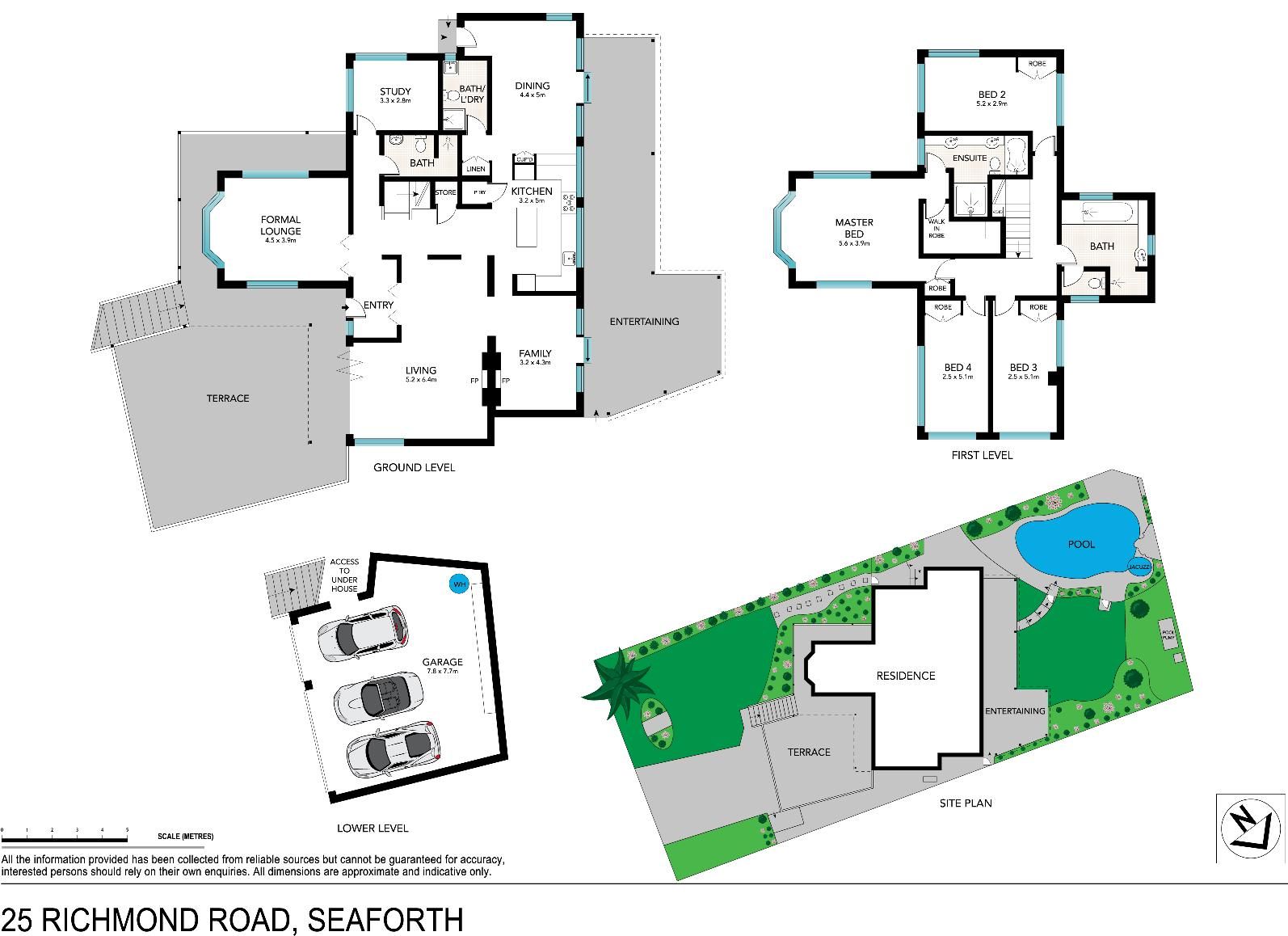 Traditional family residence on Seaforth Bluff