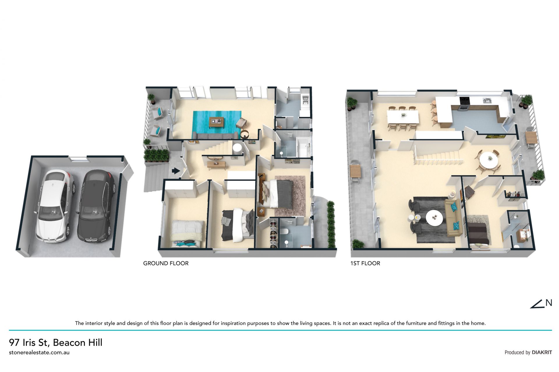 Large home with court