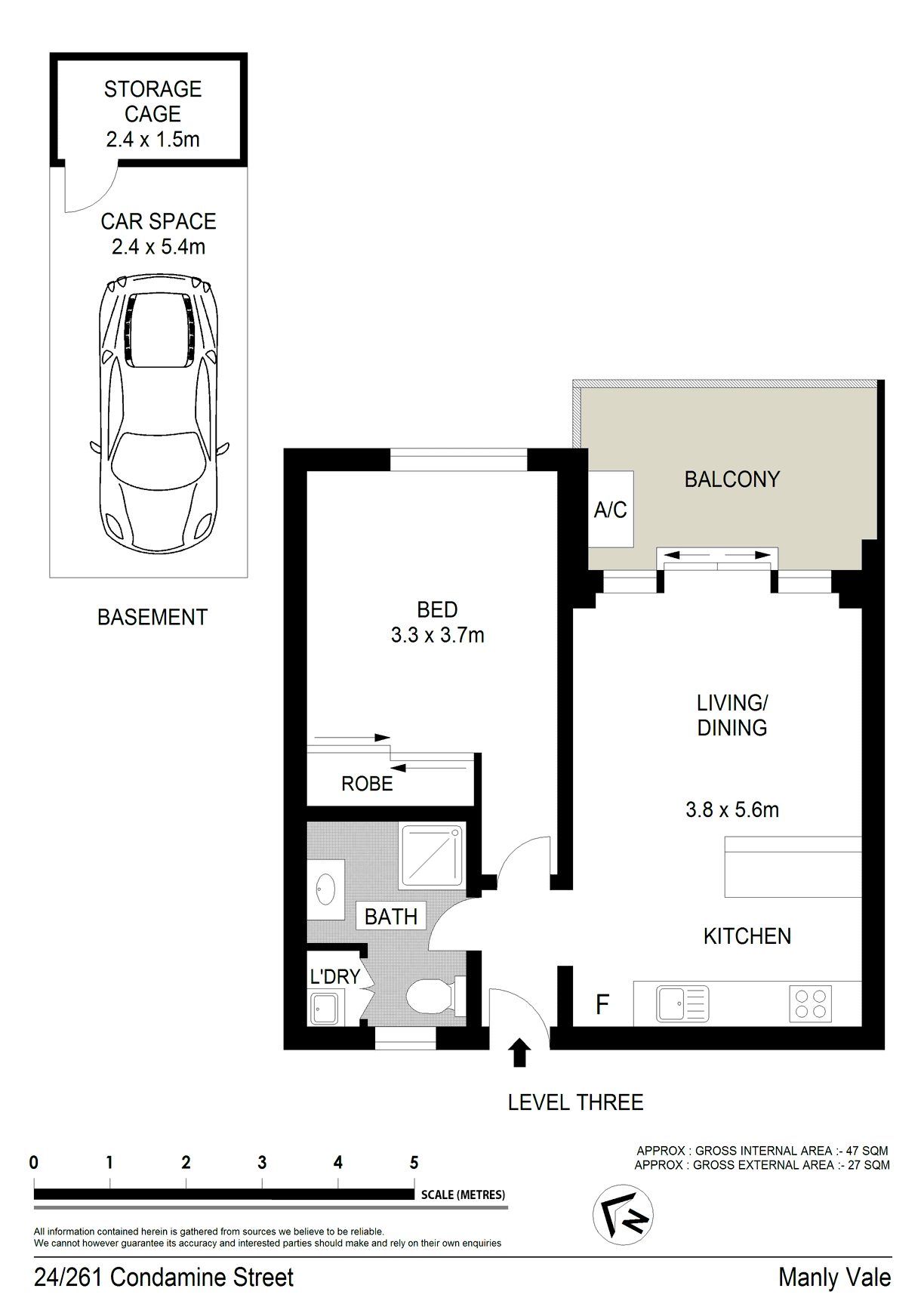Modern Apartment in Convenient Lifestyle Location