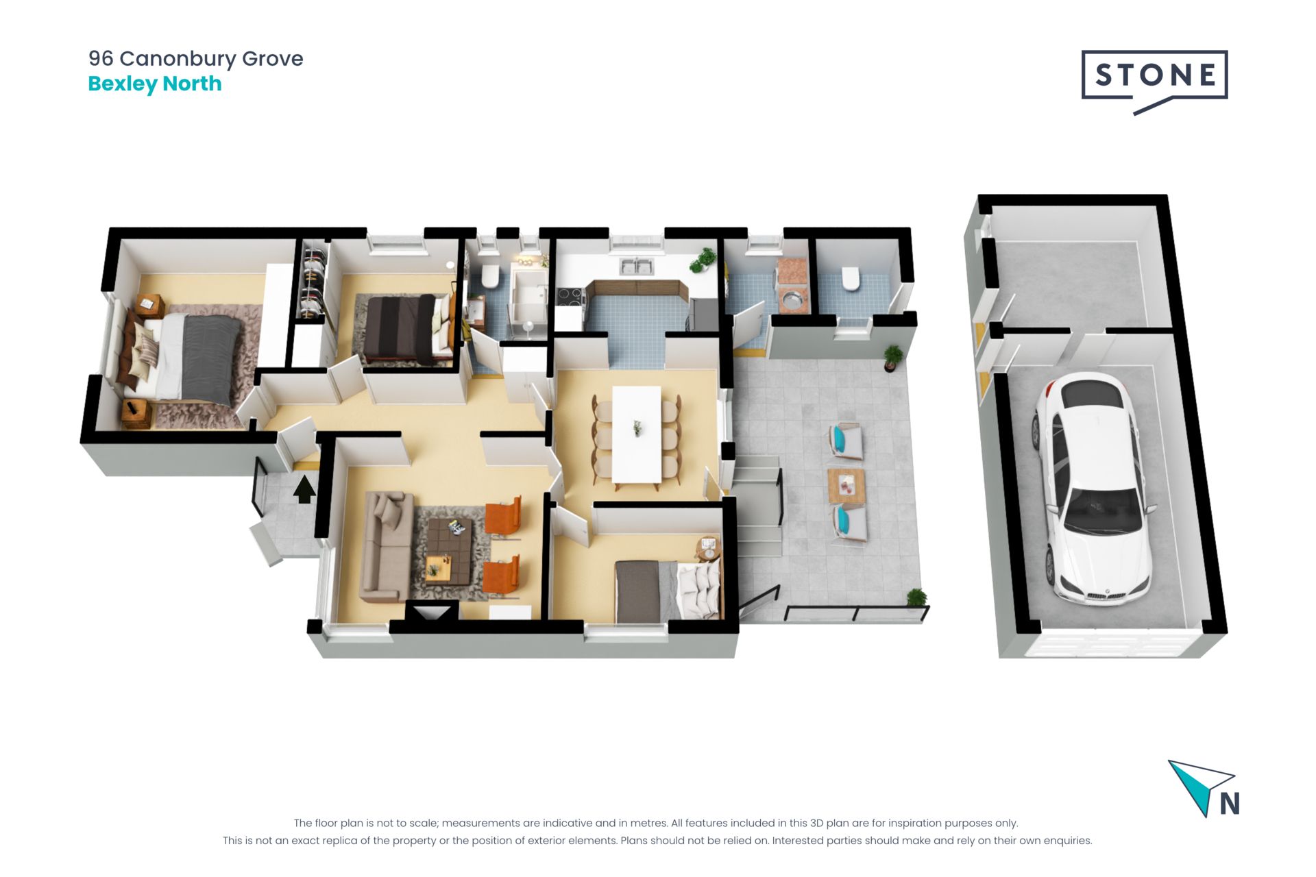 Walk-everywhere cul-de-sac family abode