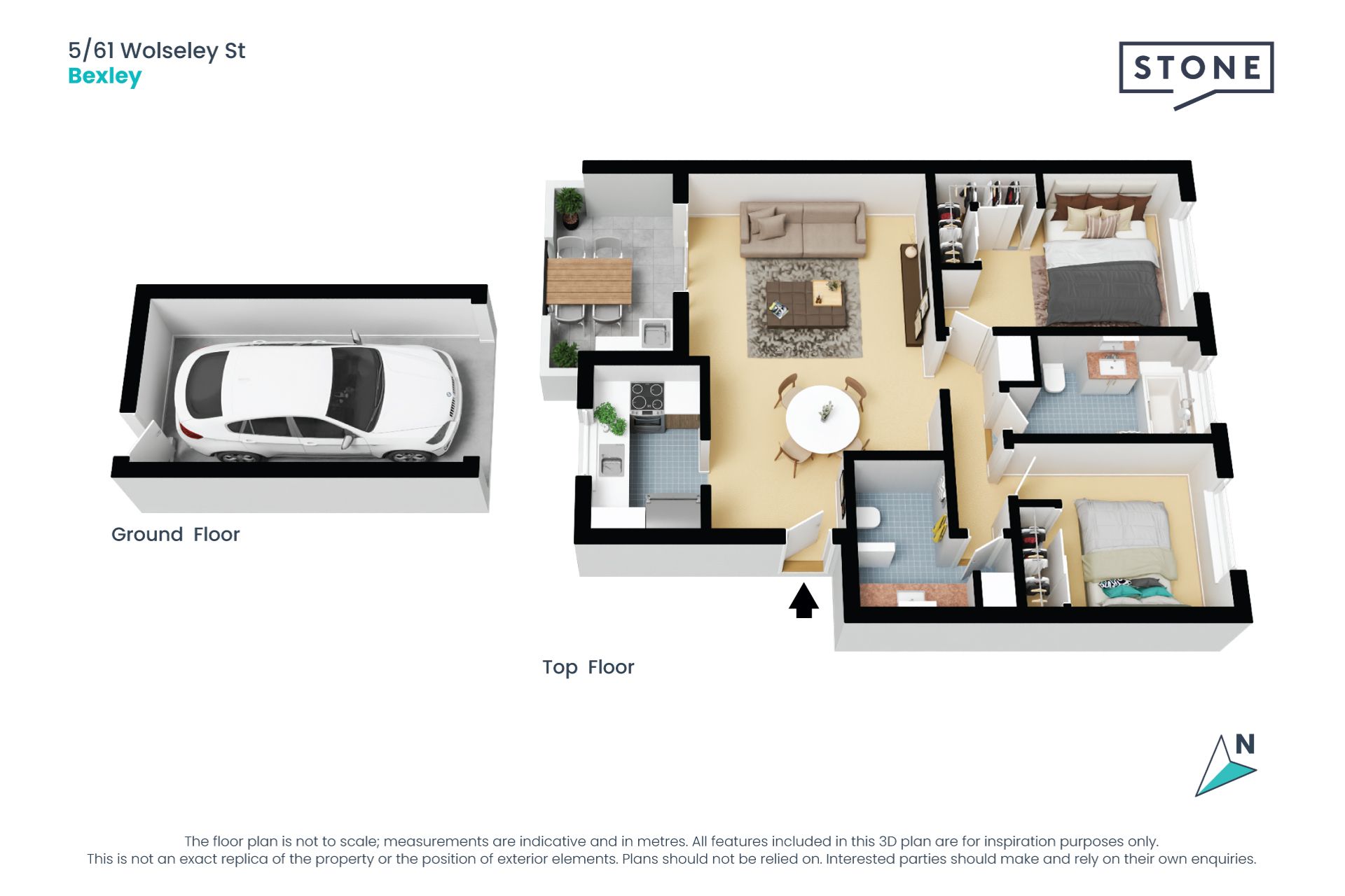 Modern Unit in a Convenient Location