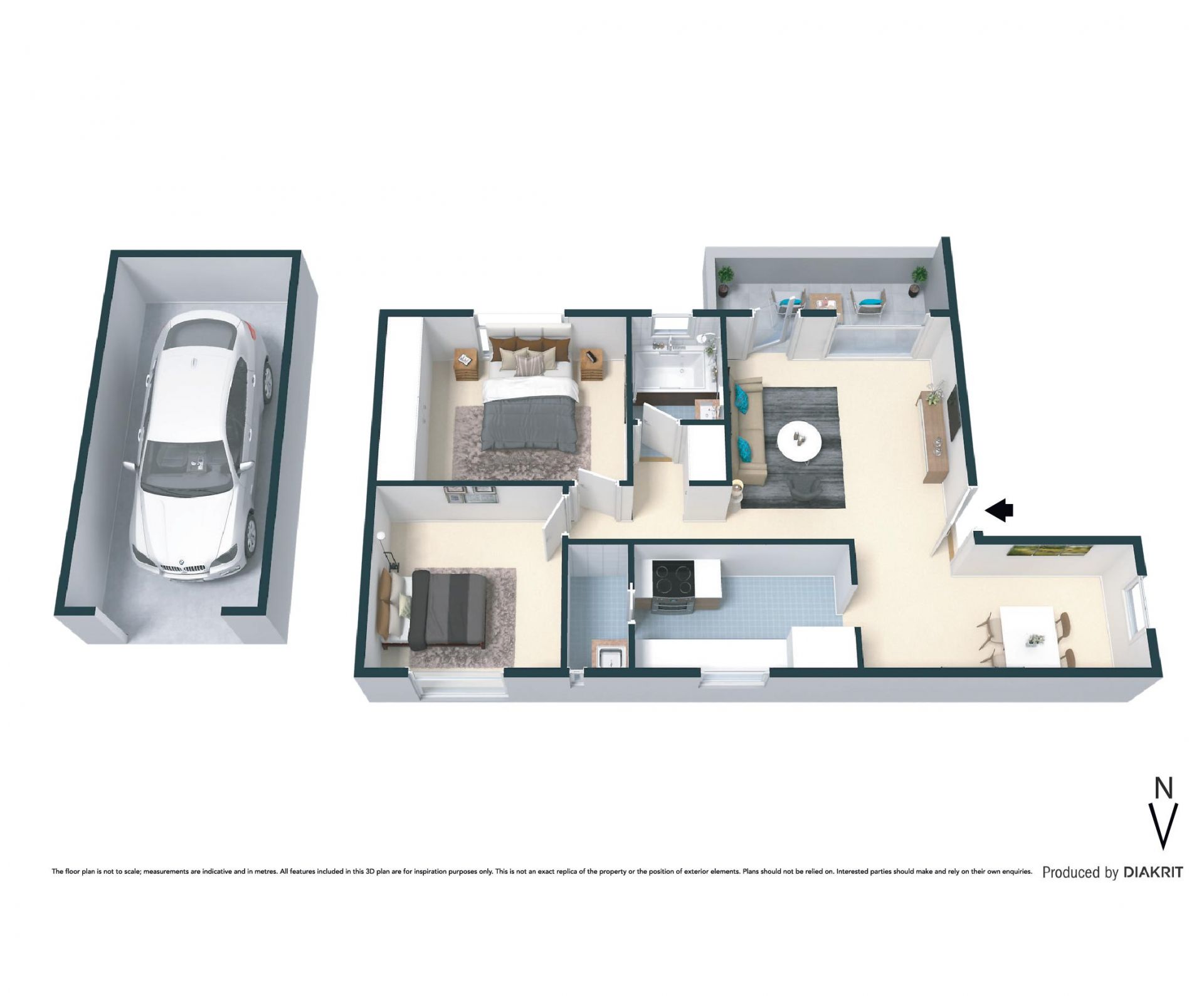 Outstanding apartment in a sought-after location