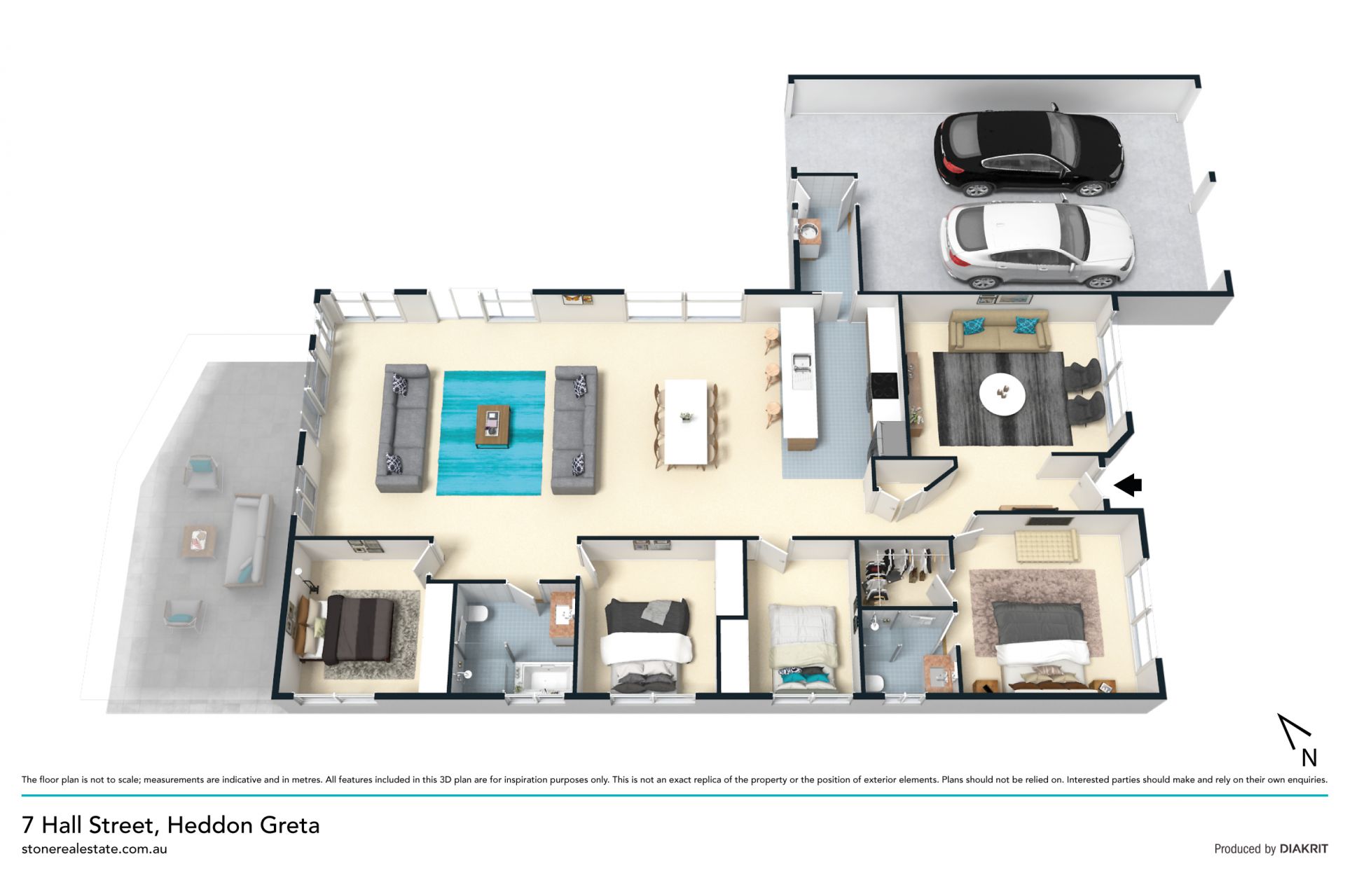 Family dimensions plus self-cleaning pool