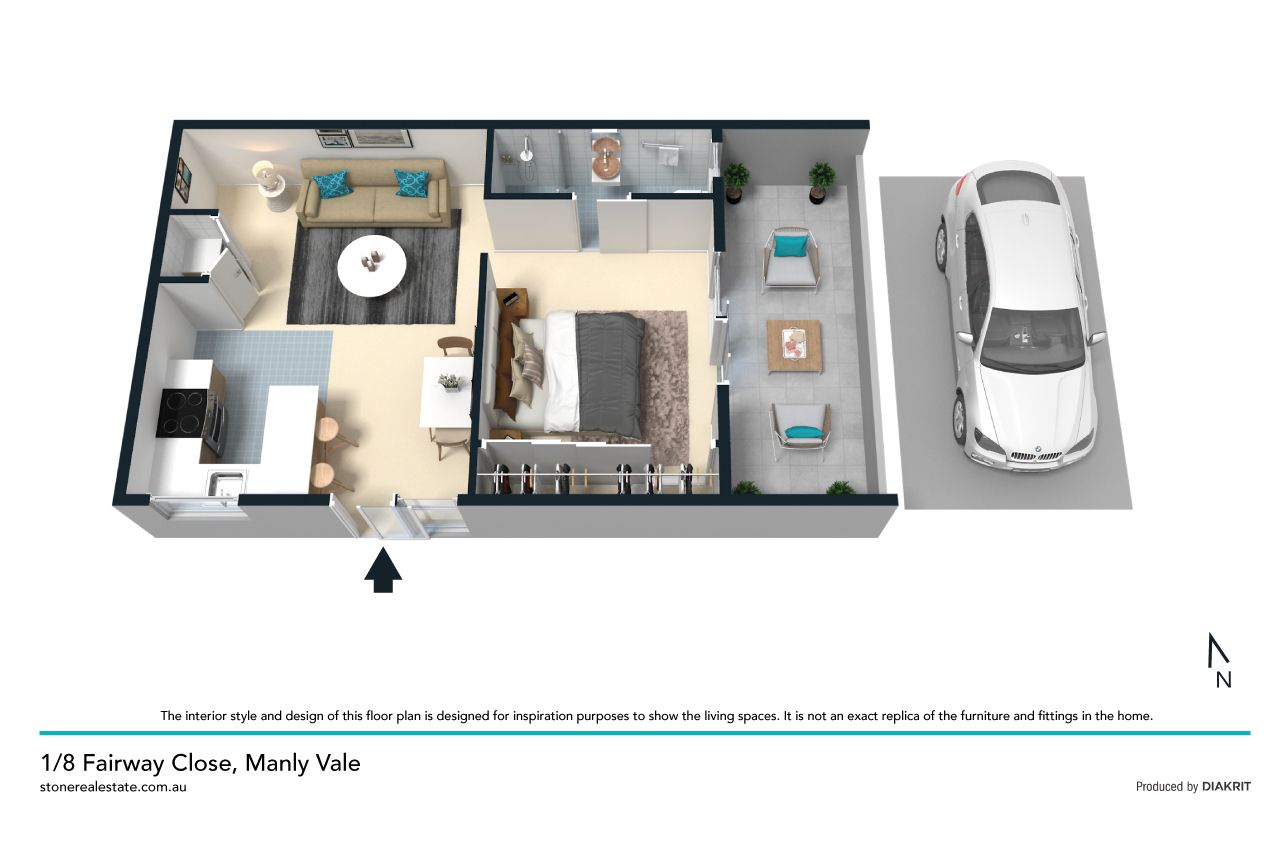 Convenient ground floor apartment