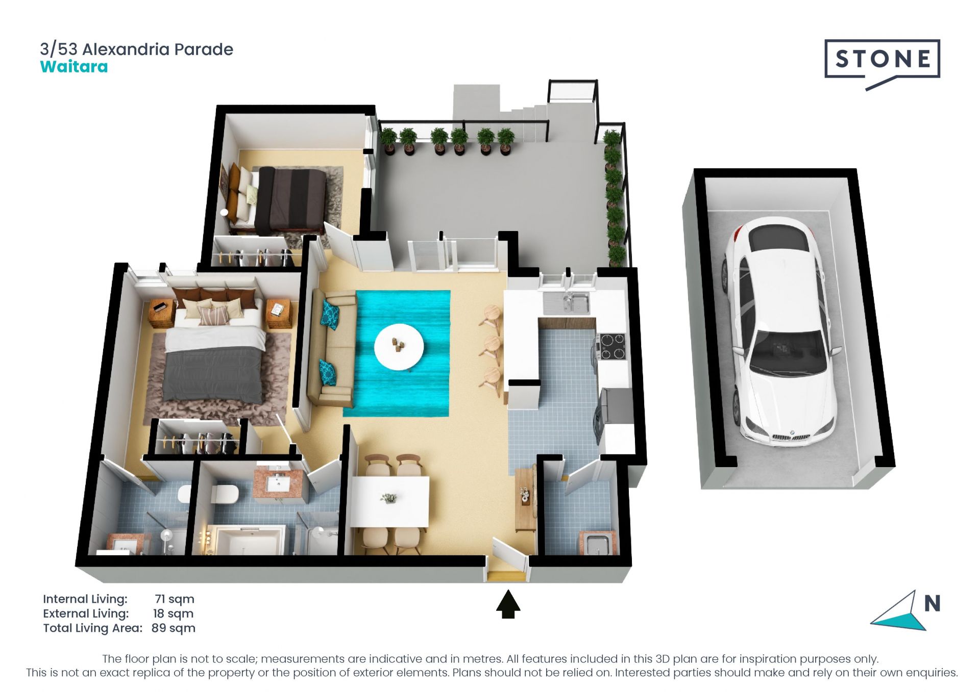 Sold by Adam Noakes & Geraldine Wang 0450 753 268