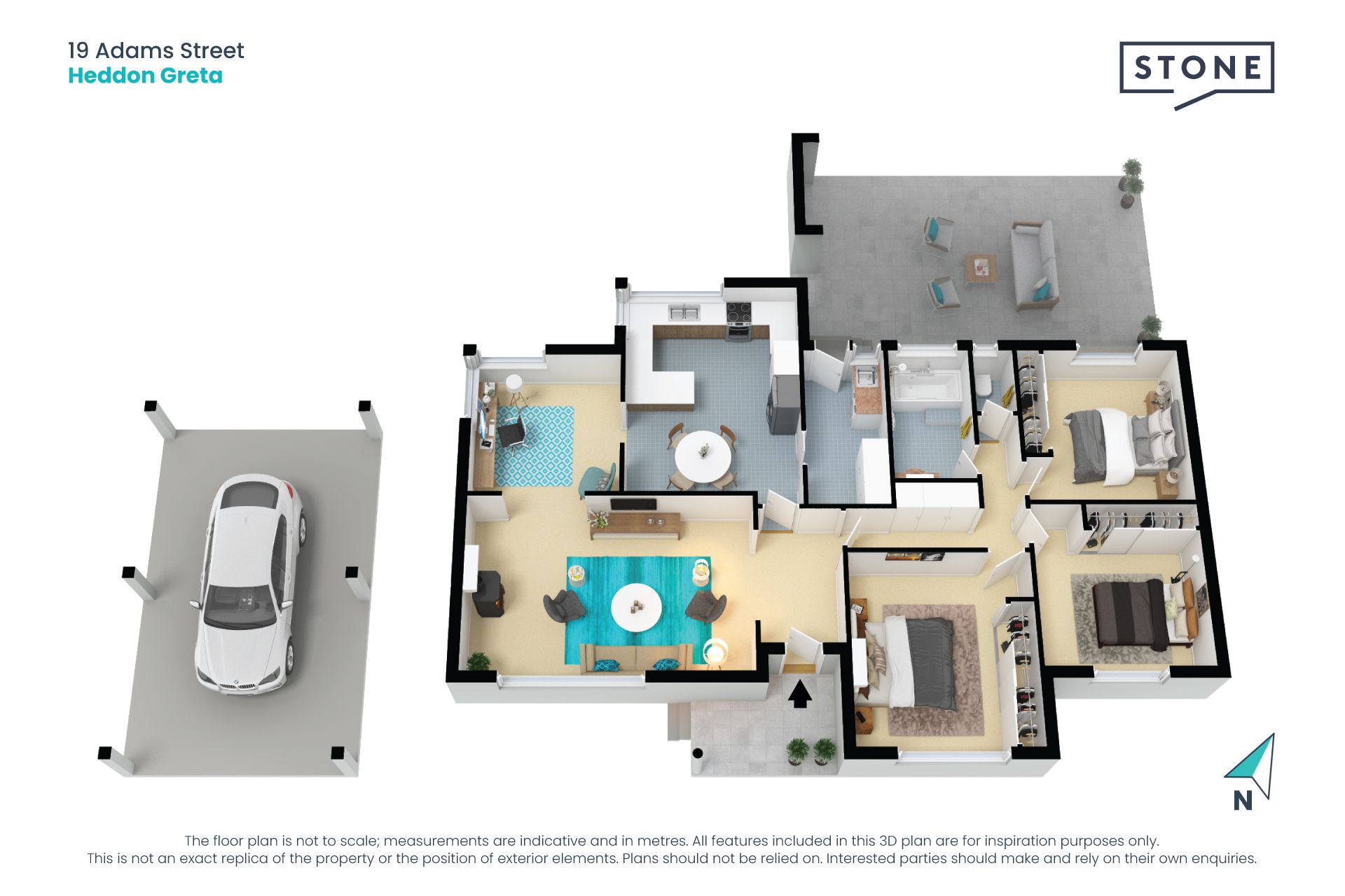 3 bedroom entertainer with van storage