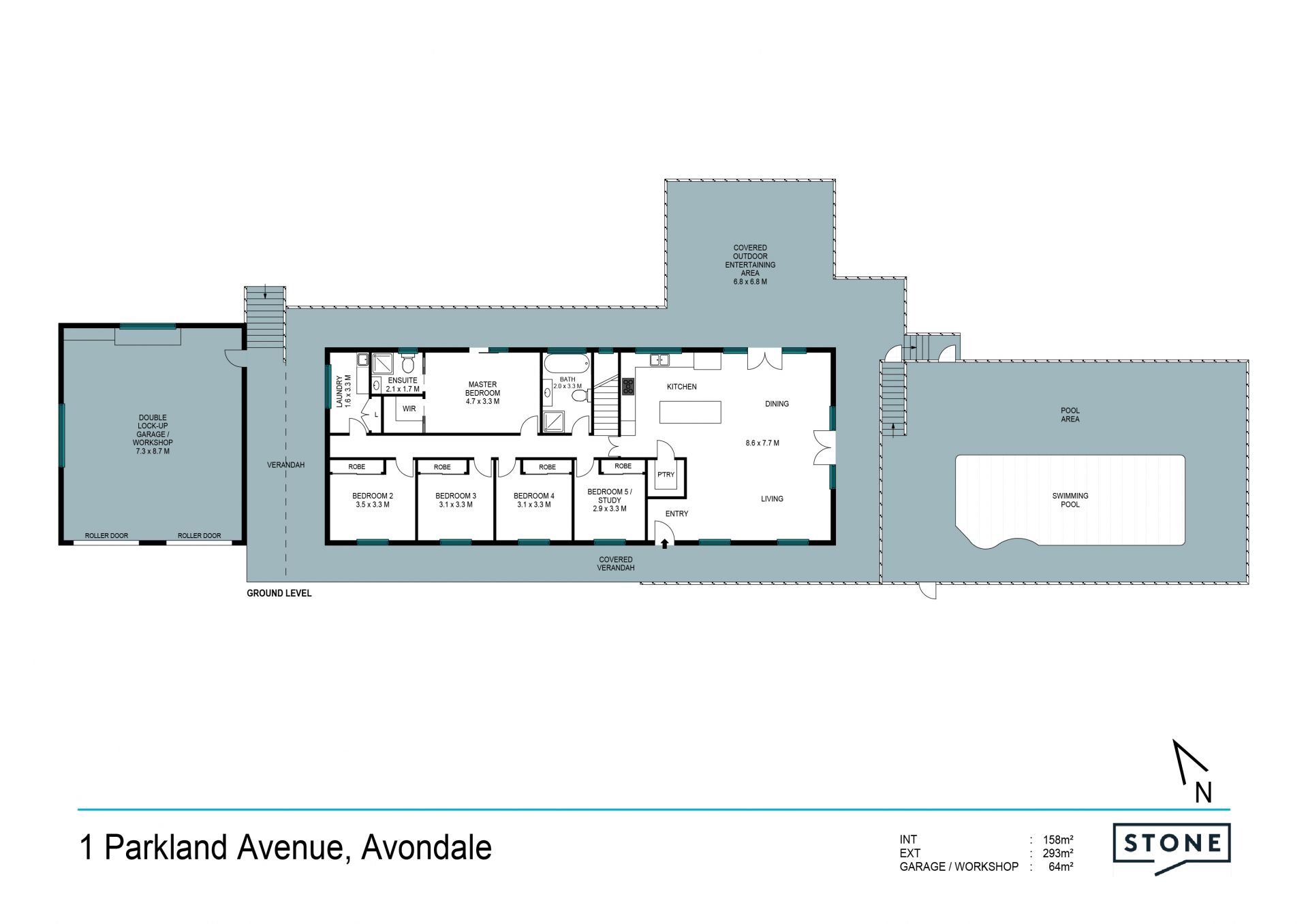Beautiful family oasis in exclusive 'Cedars Estate'