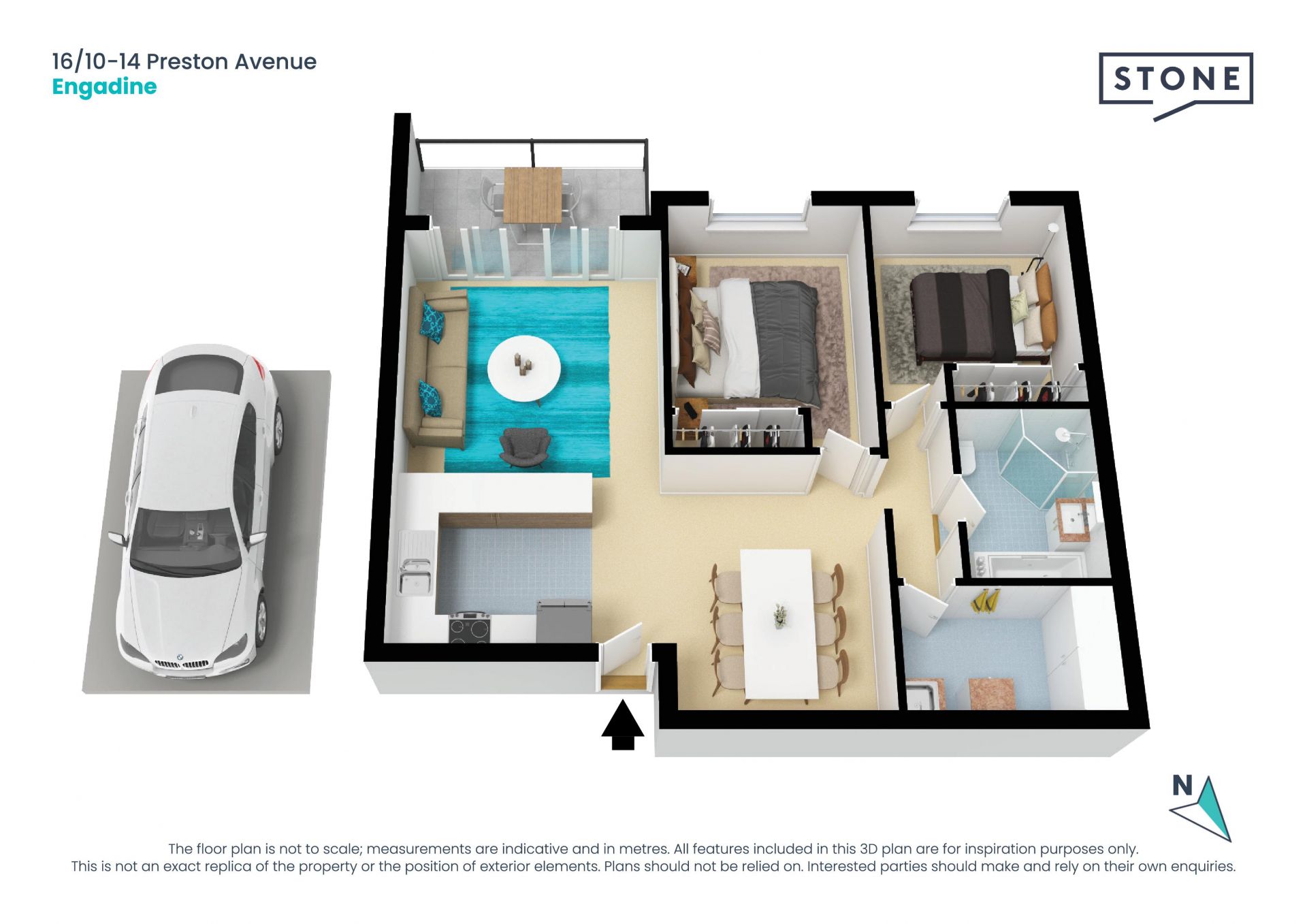 Conveniently located apartment