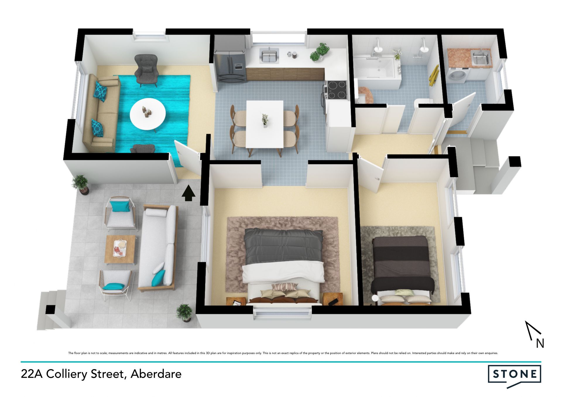 That immaculate and fresh two bedroom delight!