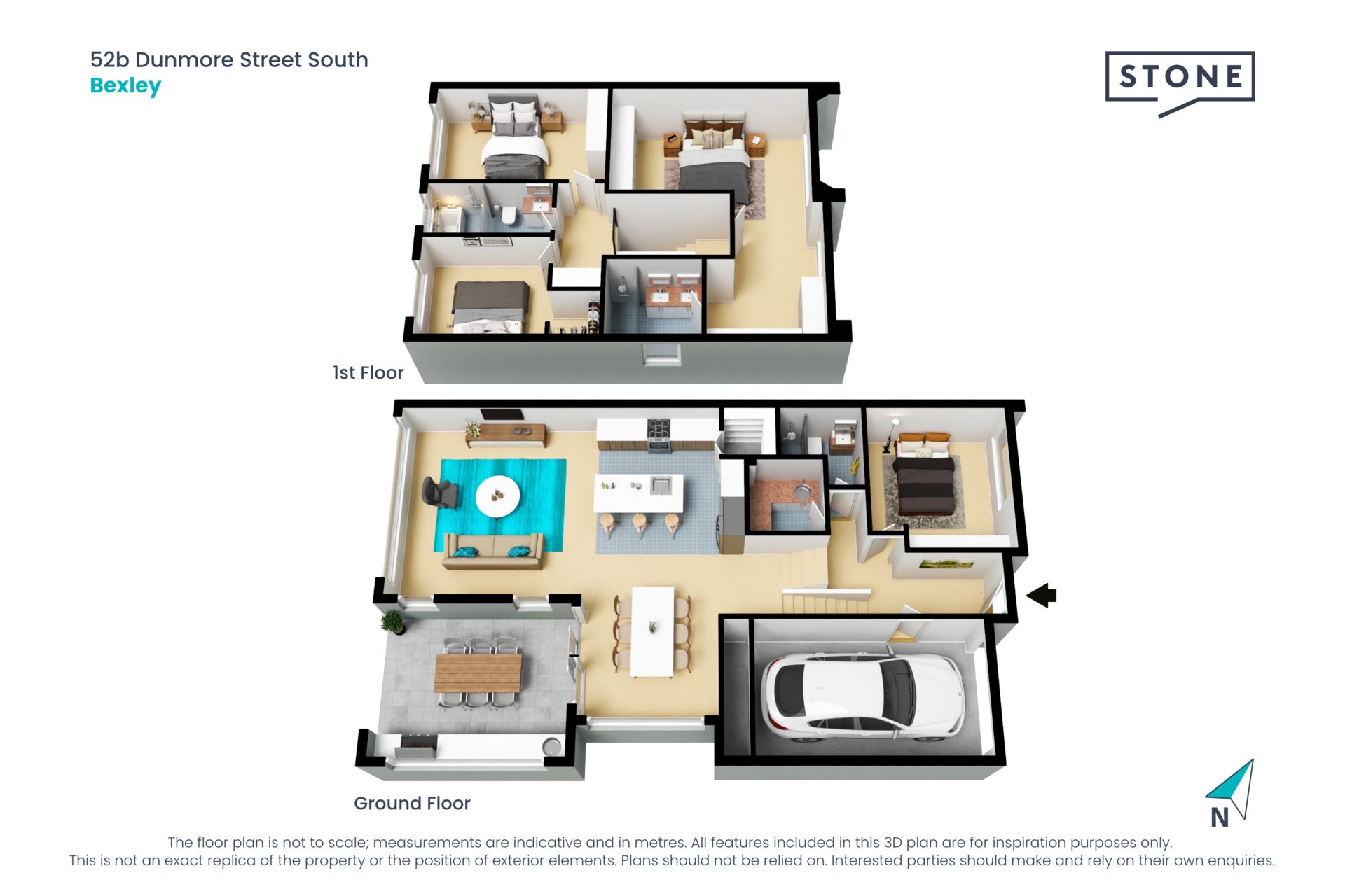 Stunning new parkside duplex within walking distance of Rockdale and Kogarah train stations