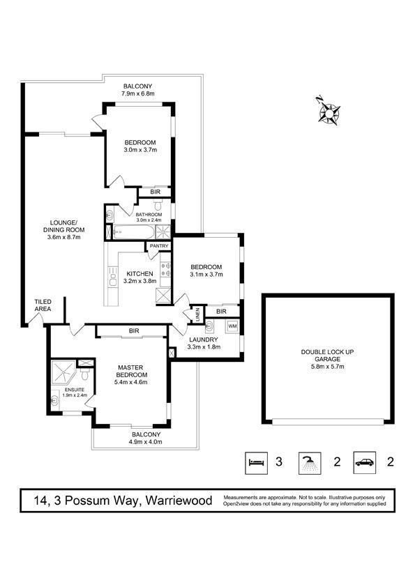 Executive Three Bedroom Apartment
