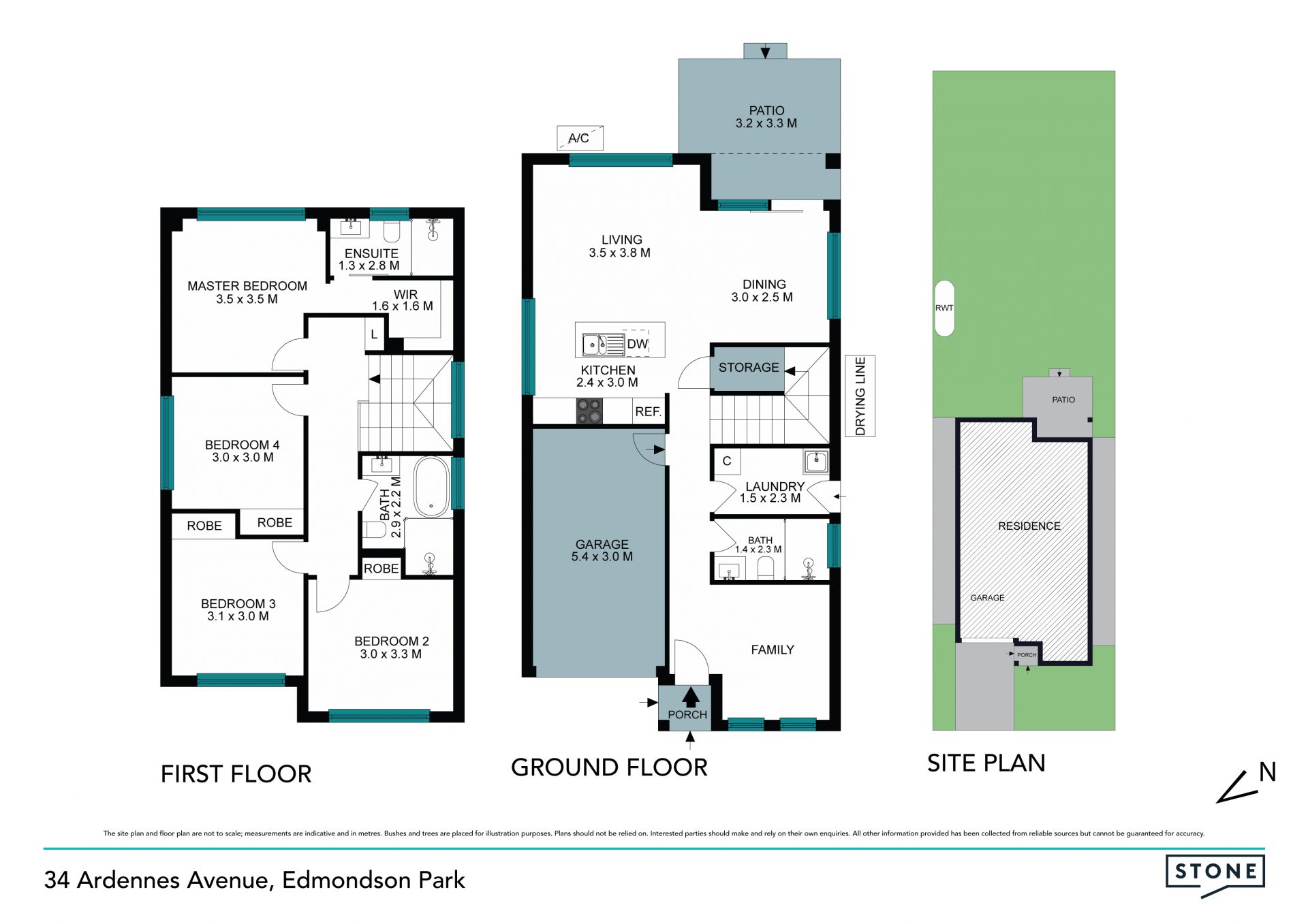 Designer near-new family residence