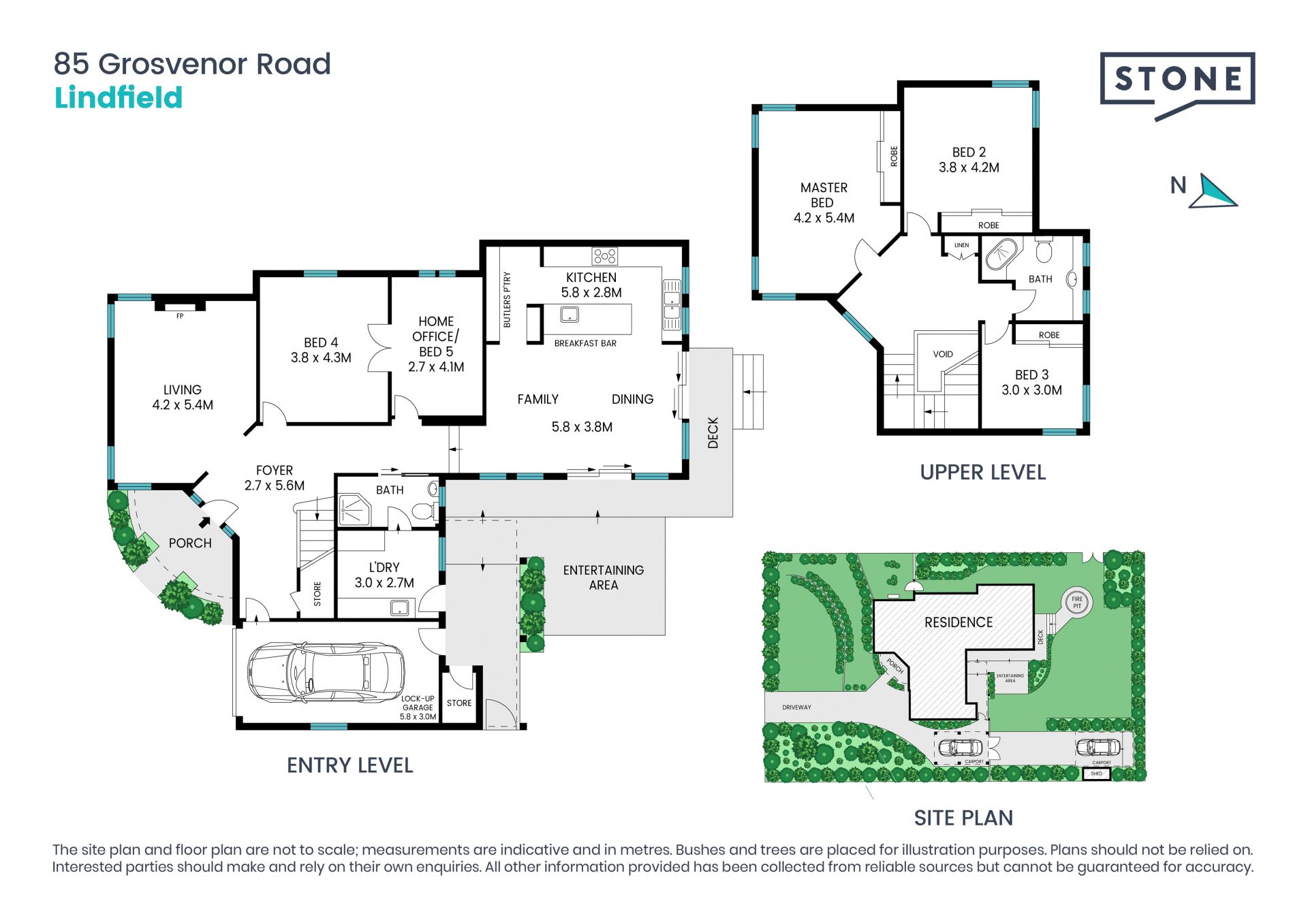 Ultimate family home with north to rear position