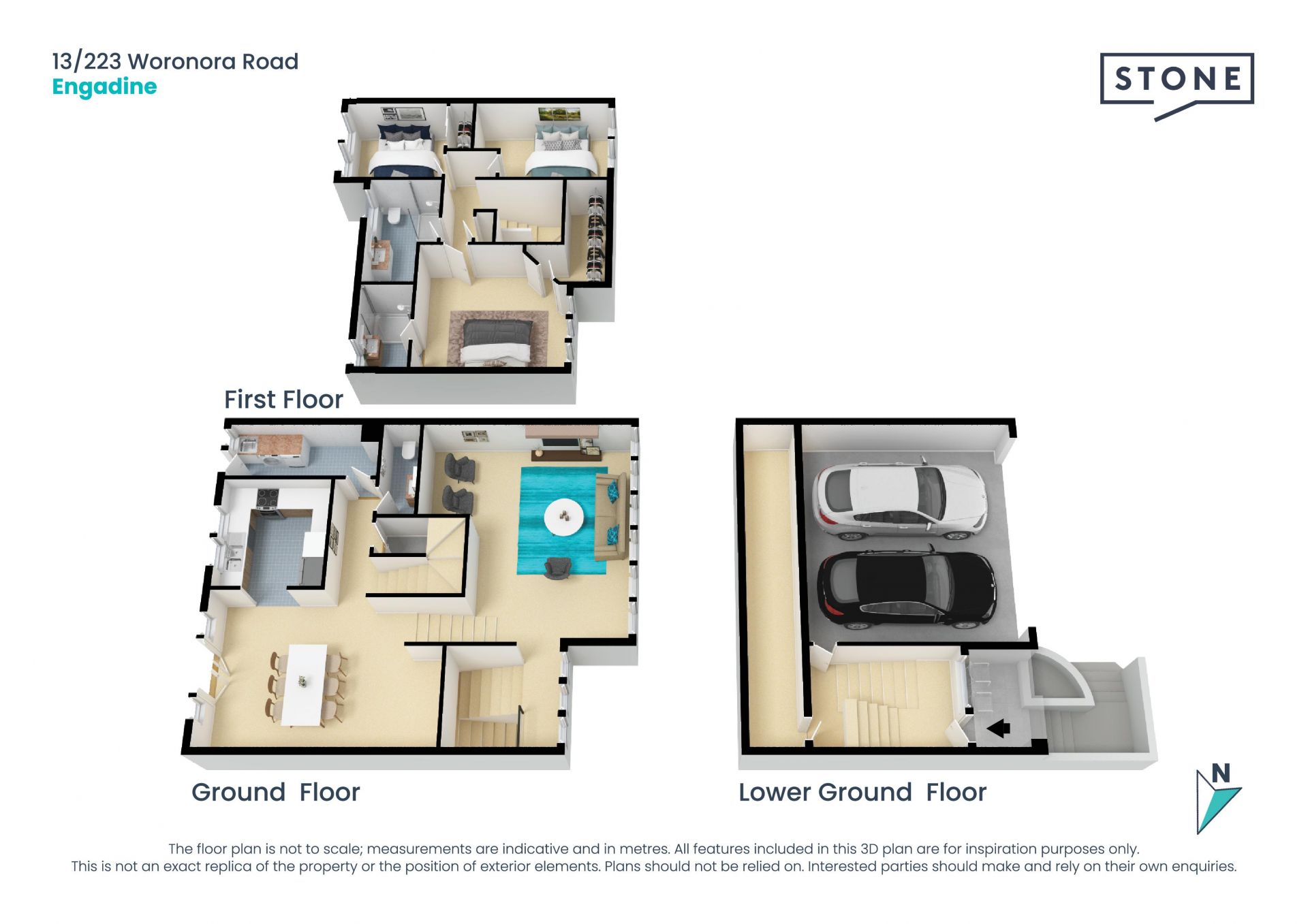 Recently renovated residence offering peaceful living