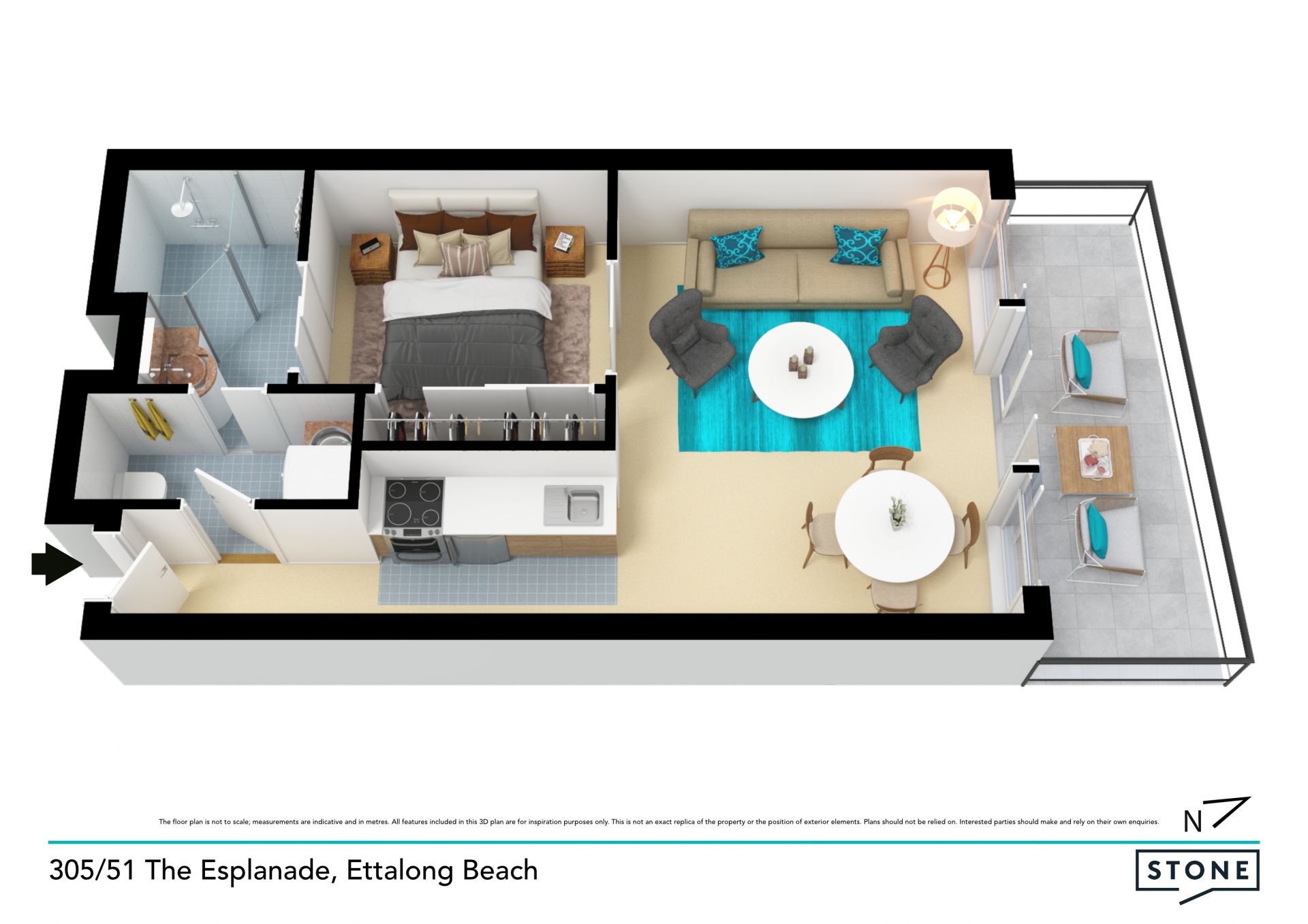 Holiday and invest opposite the beach!