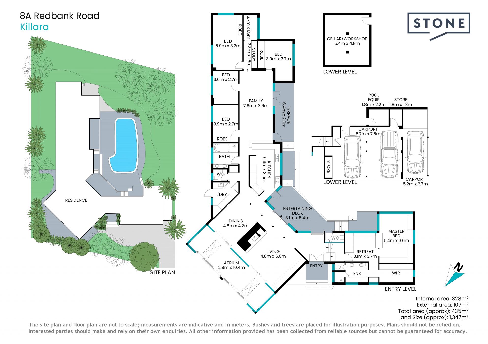 Private family oasis delivers seamless open flow for entertaining