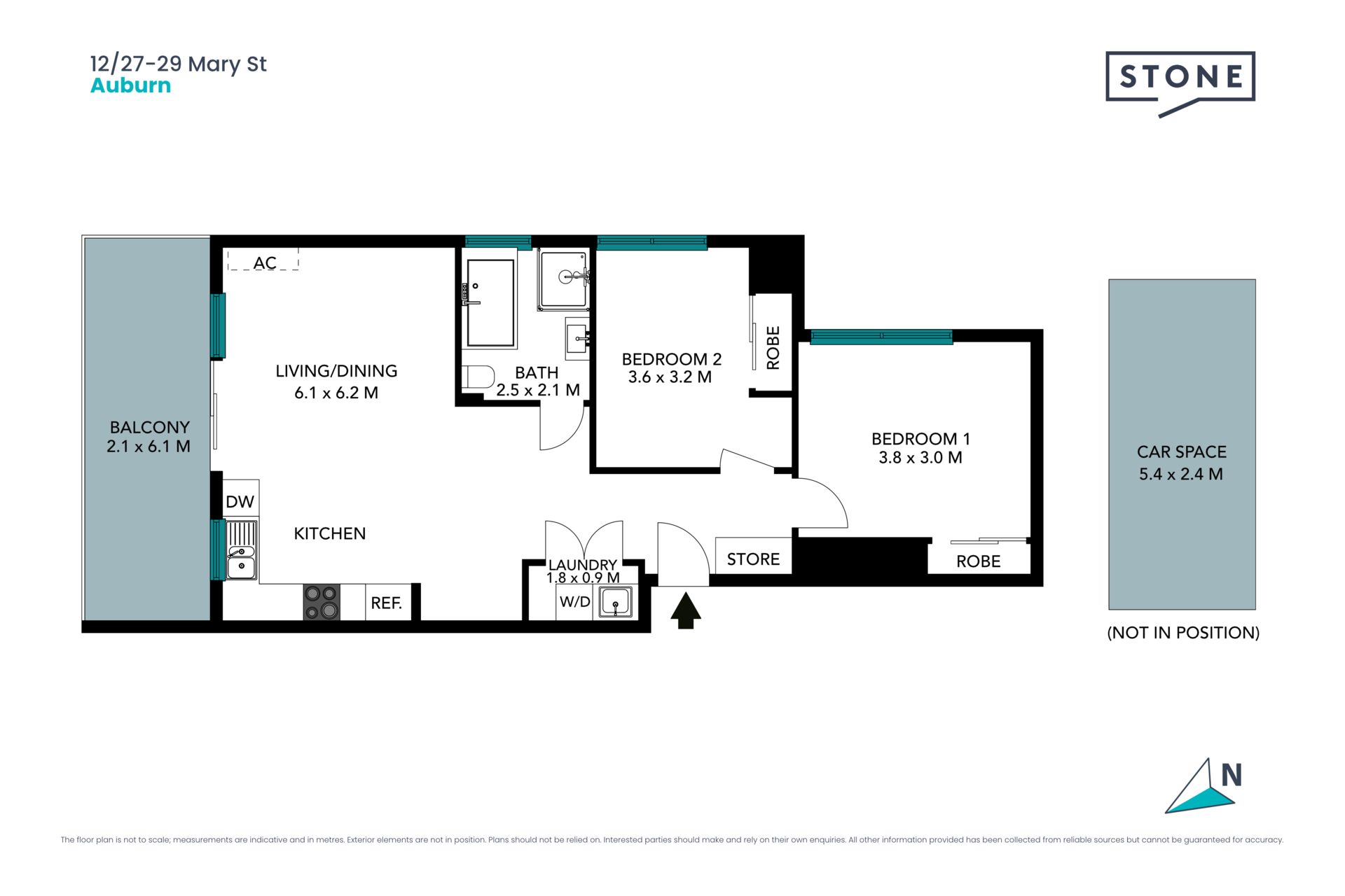Conveniently location with comfort 2-bedroom layout !