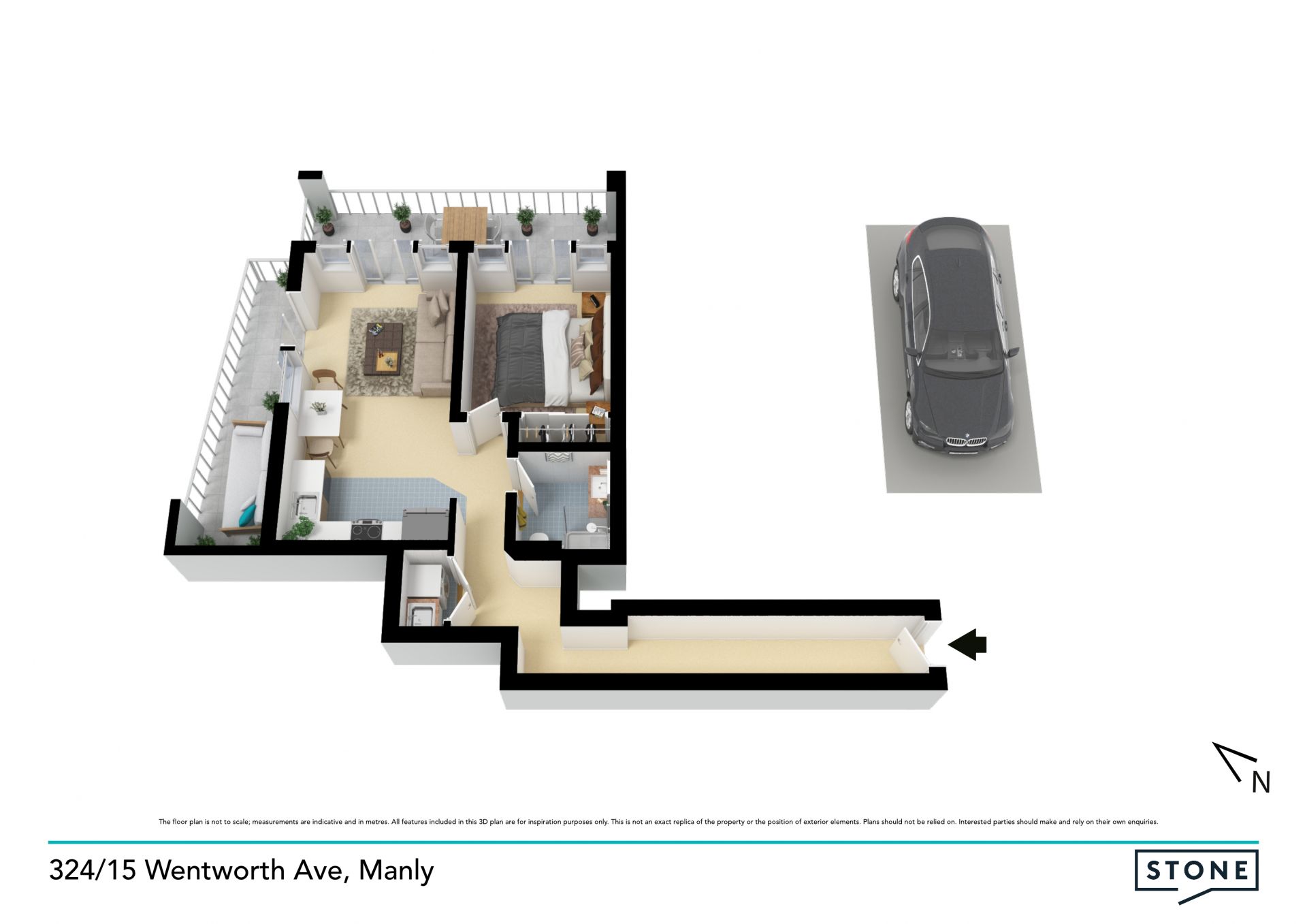 Sun-drenched lifestyle apartment in the heart of Manly