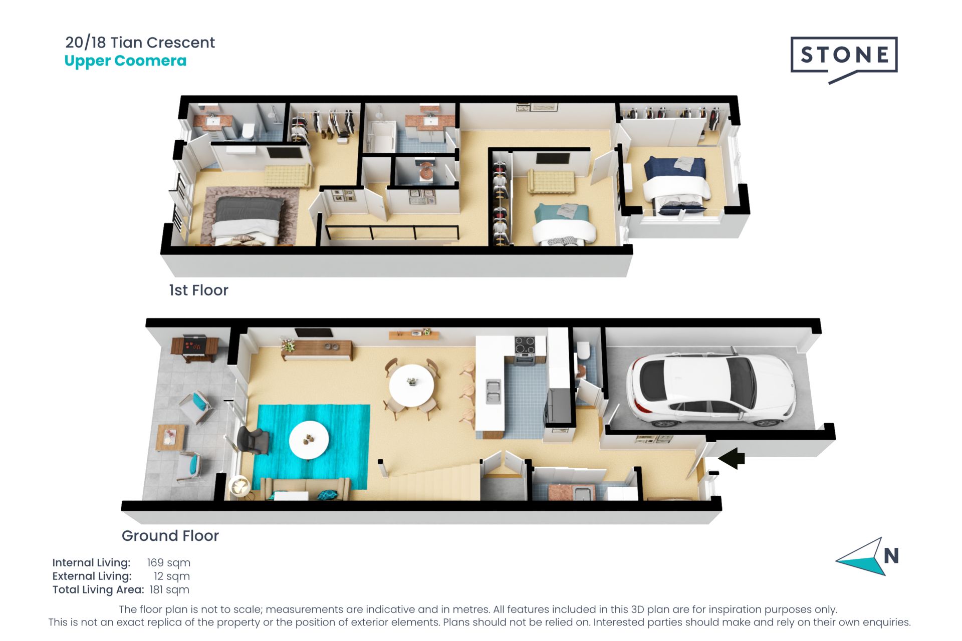 Brand new, fashionable 3-bedroom townhouse…be quick..!!