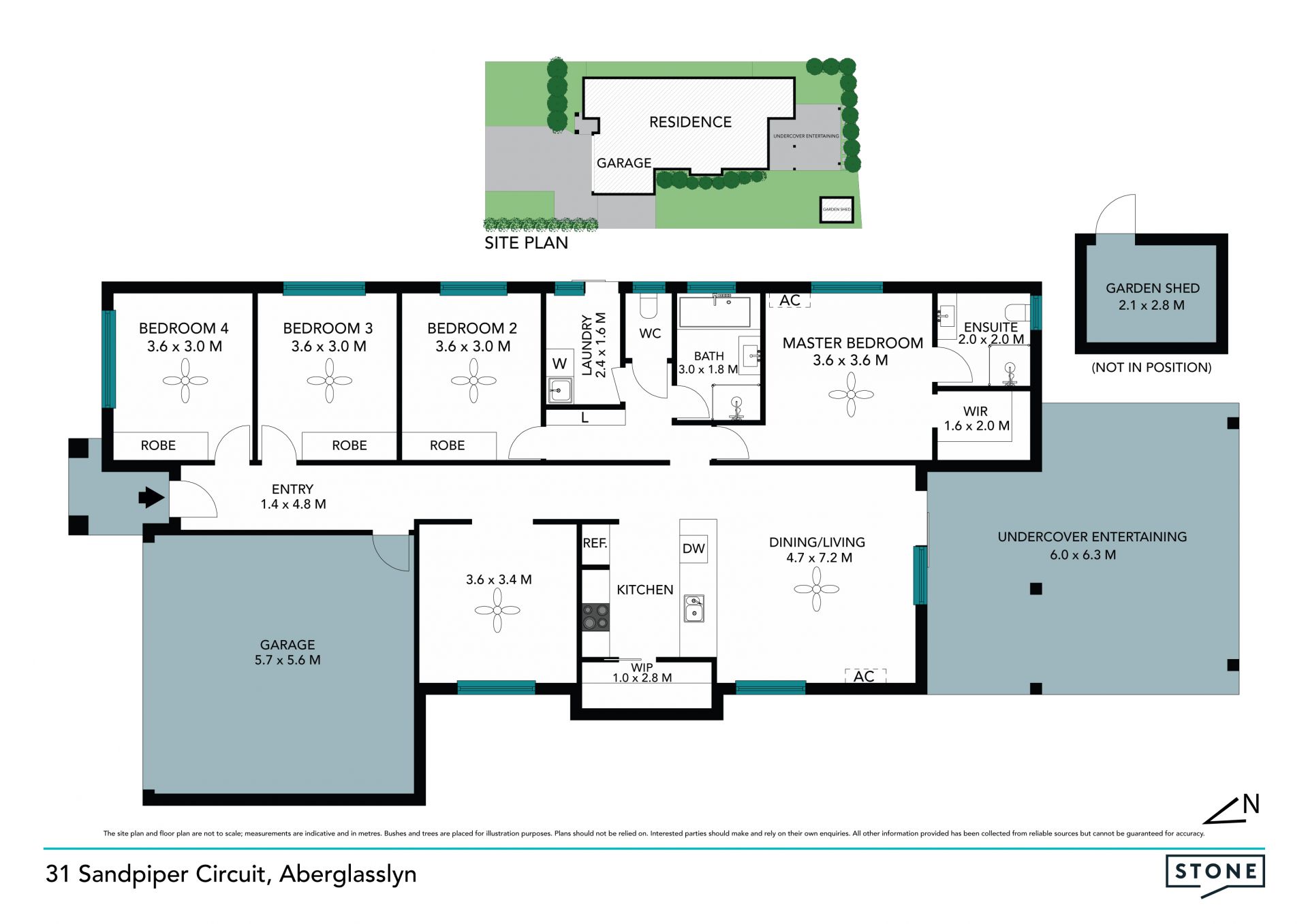 Modern home with a great family layout