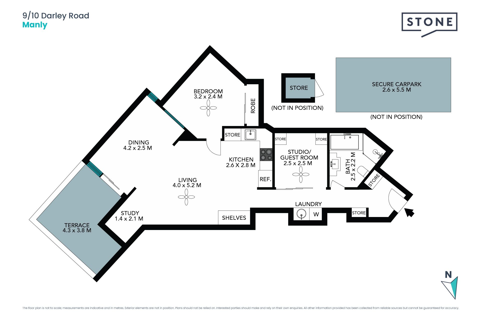 Ultra-chic apartment in Manly's cosmopolitan hub
