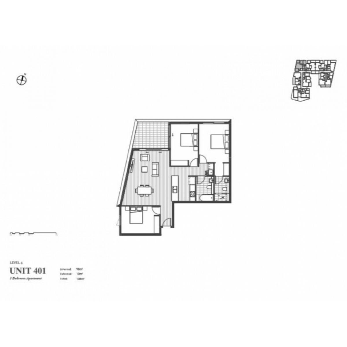 Modern Apartment with Sunny Aspect