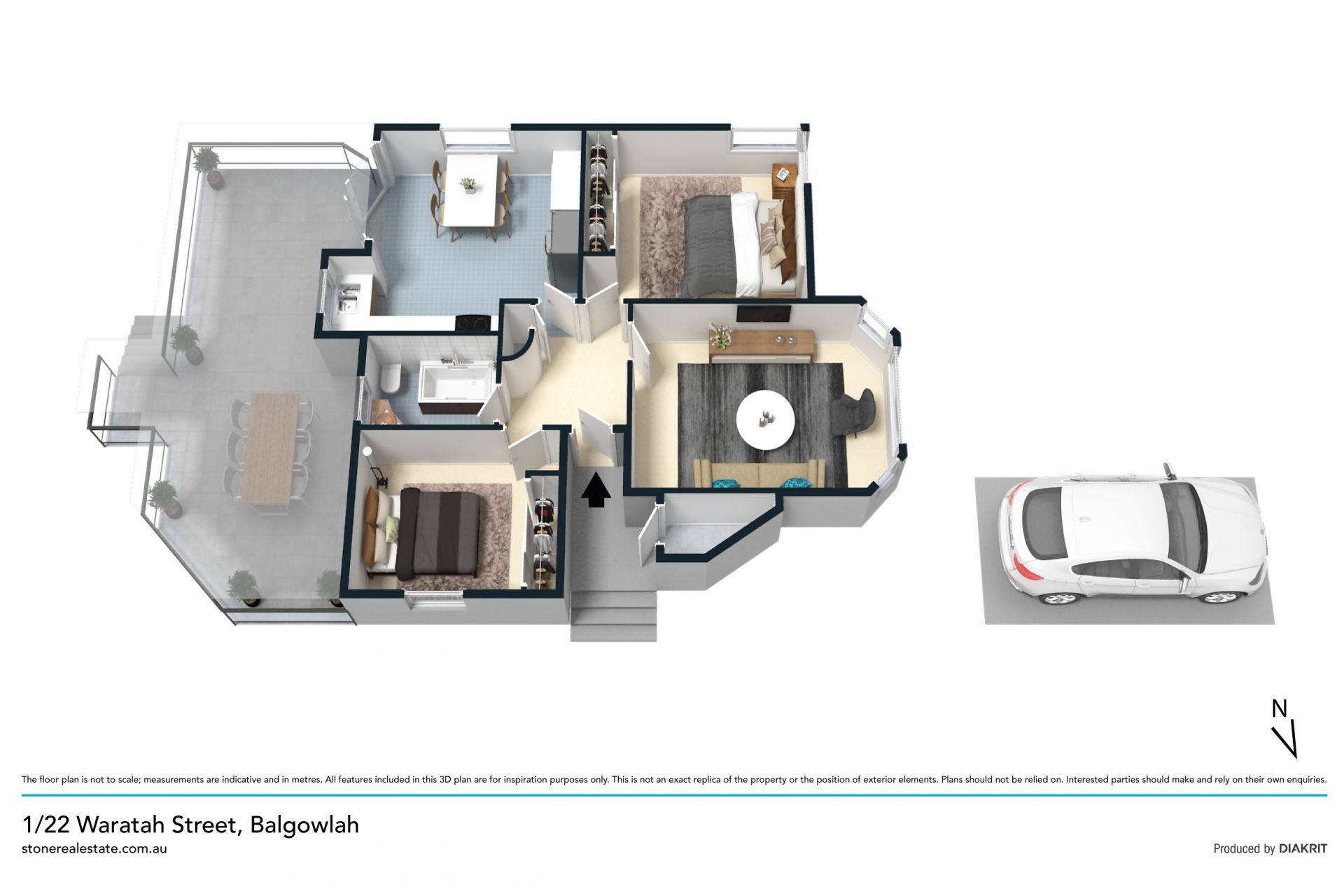 Superbly located lower duplex