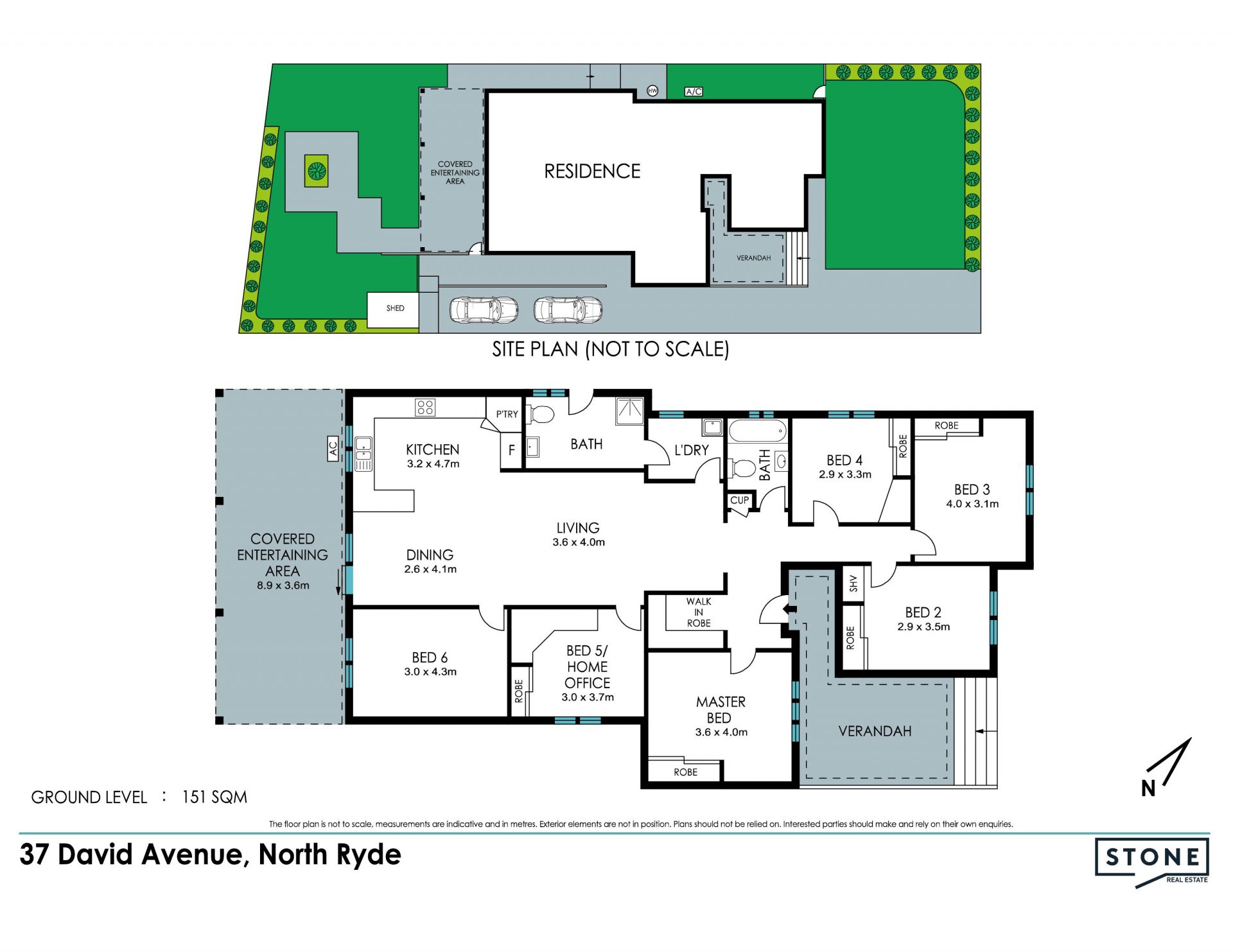 Large home on 651sqm