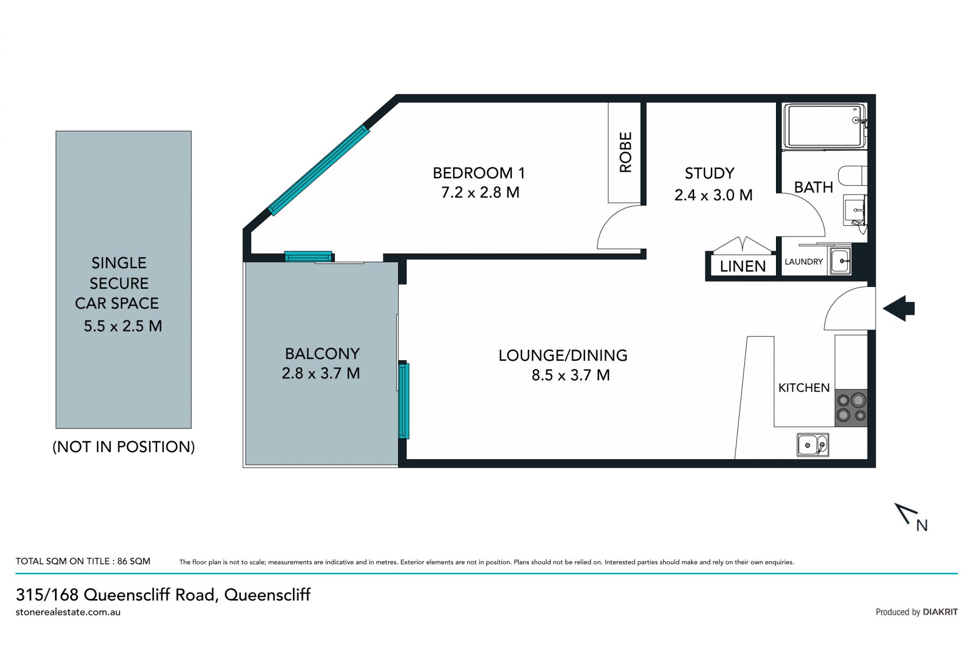Oversized apartment in the prestigious 'Catalinas'