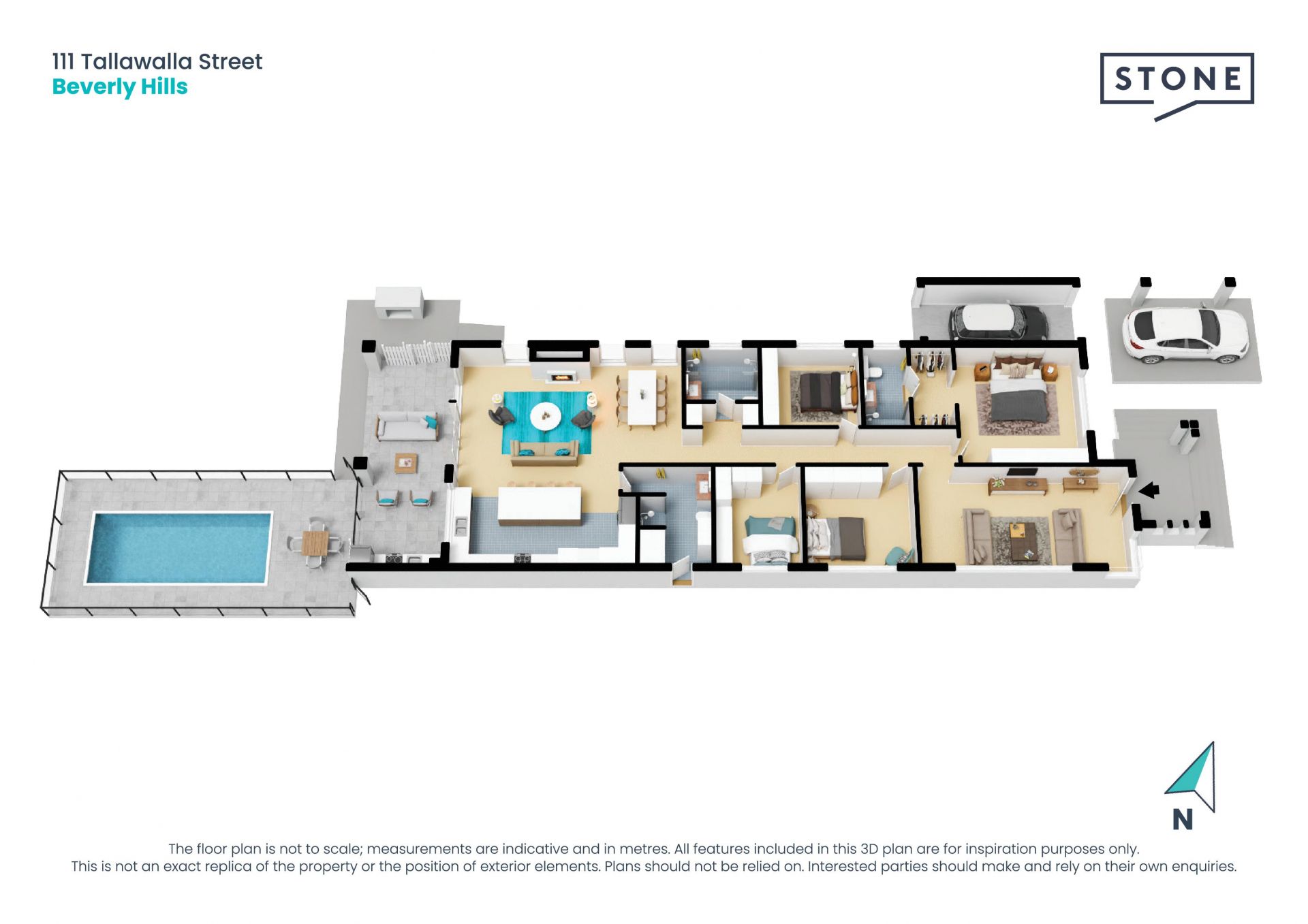 Striking single level design with luxury flair and comfort