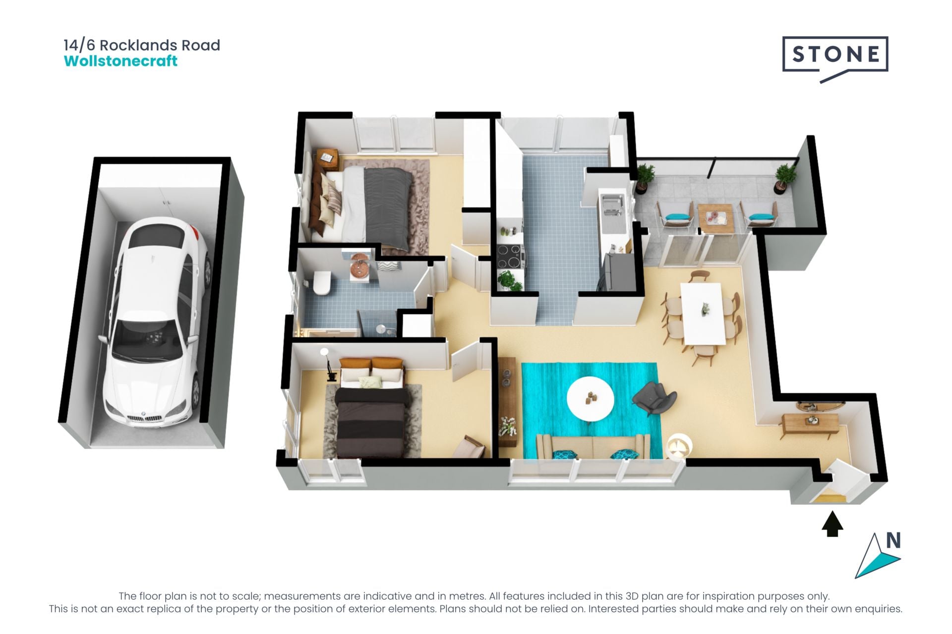 Deposit Taken - Tranquil top-floor living in Wollstonecraft