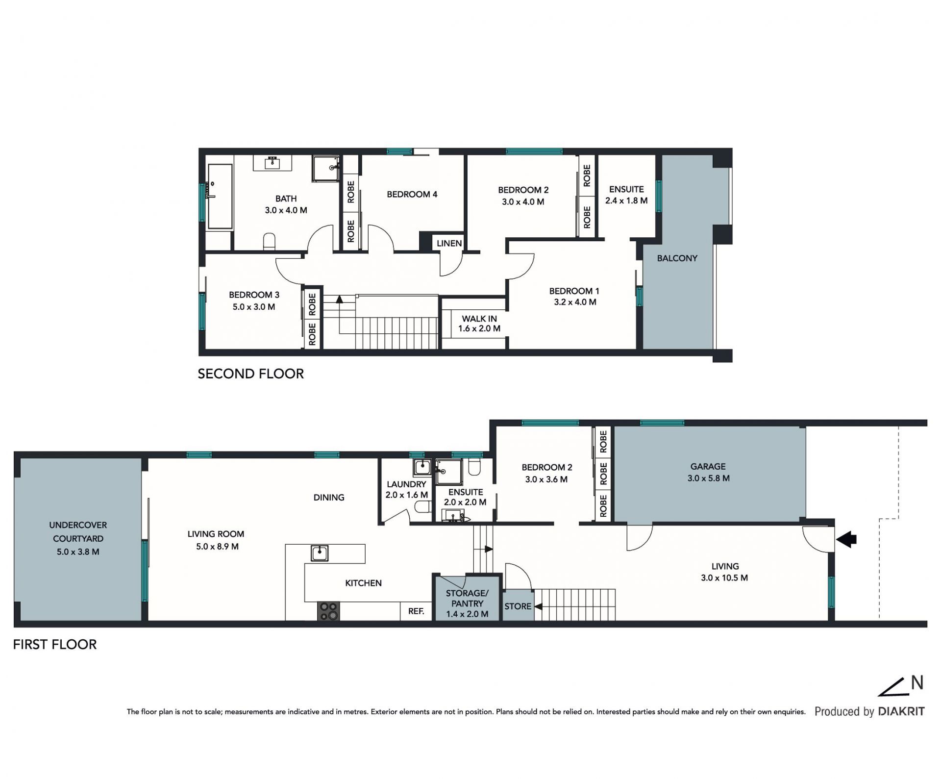 Extravagantly finished, architecturally designed and perfectly positioned as new duplex